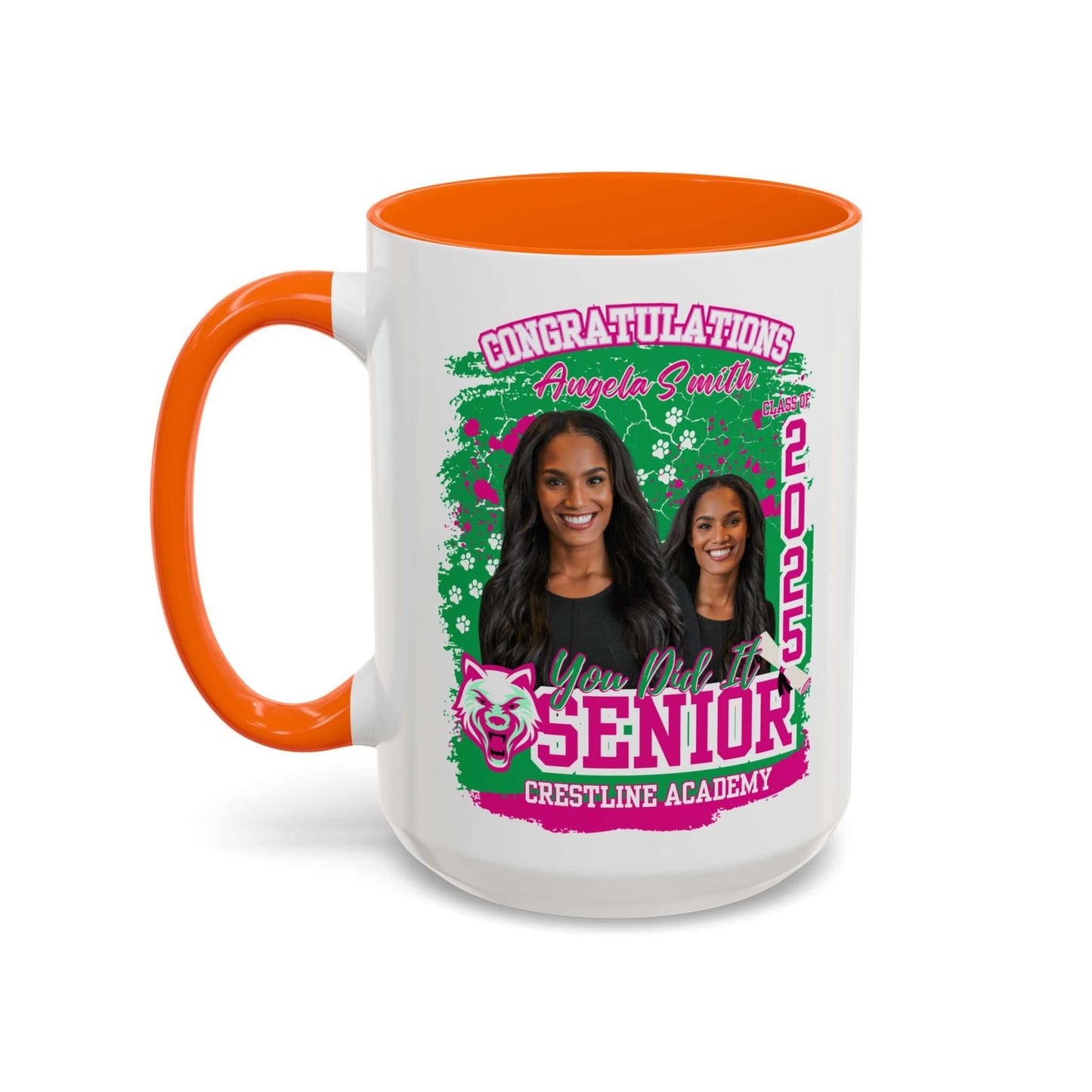 Personalized Graduation Coffee Mug - 2025 Class Celebration, Brand63