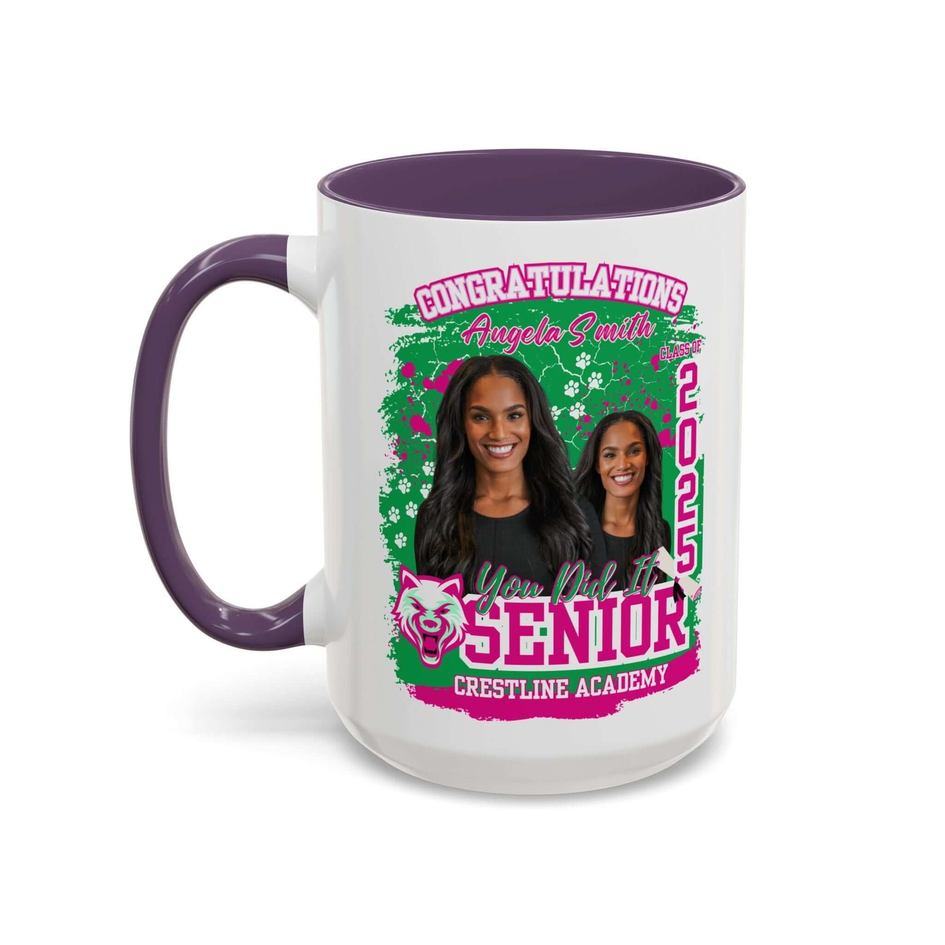 Personalized Graduation Coffee Mug - 2025 Class Celebration, Brand63