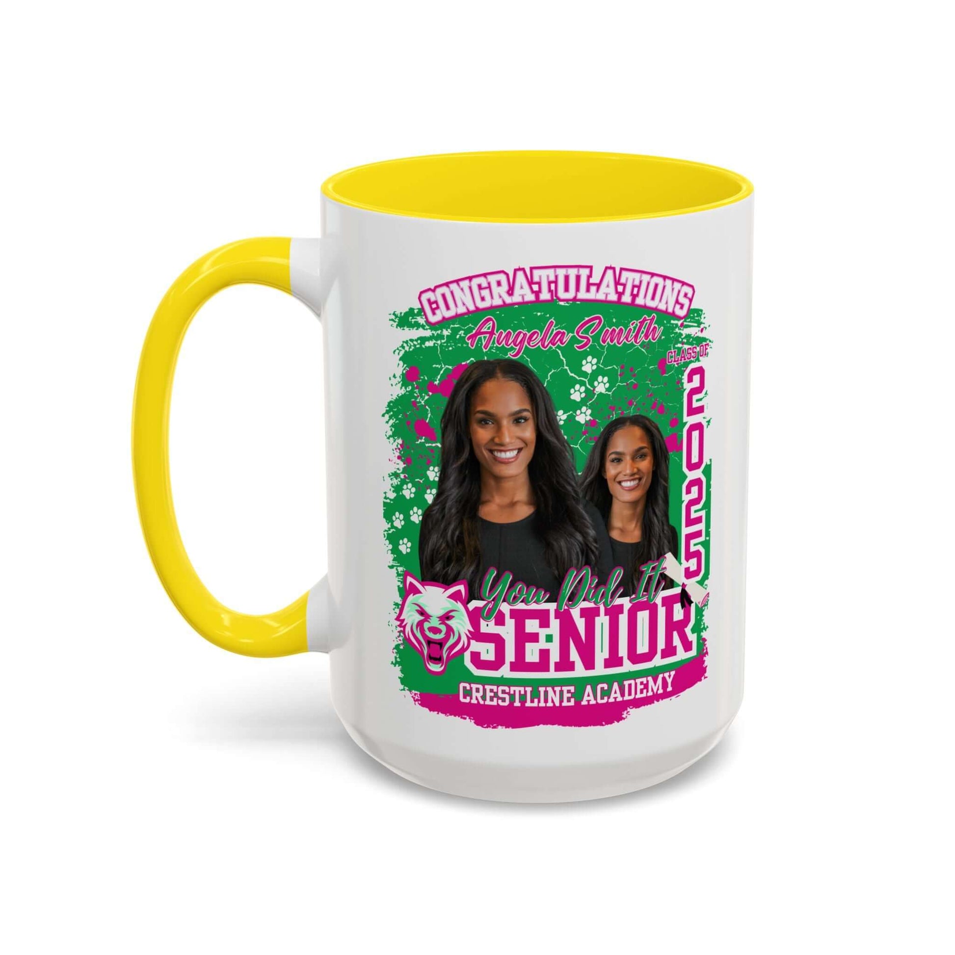 Personalized Graduation Coffee Mug - 2025 Class Celebration, Brand63