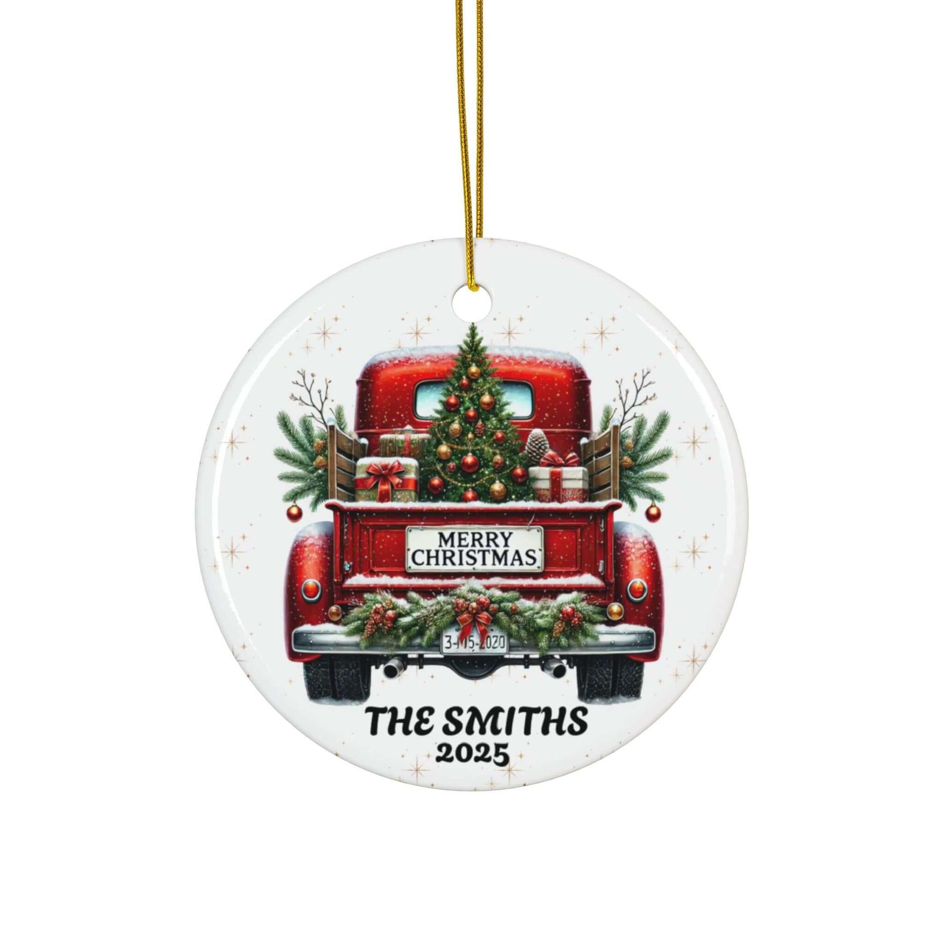 Personalized Old Fashion Christmas Ornament Set (5pcs, 10pcs), Brand63