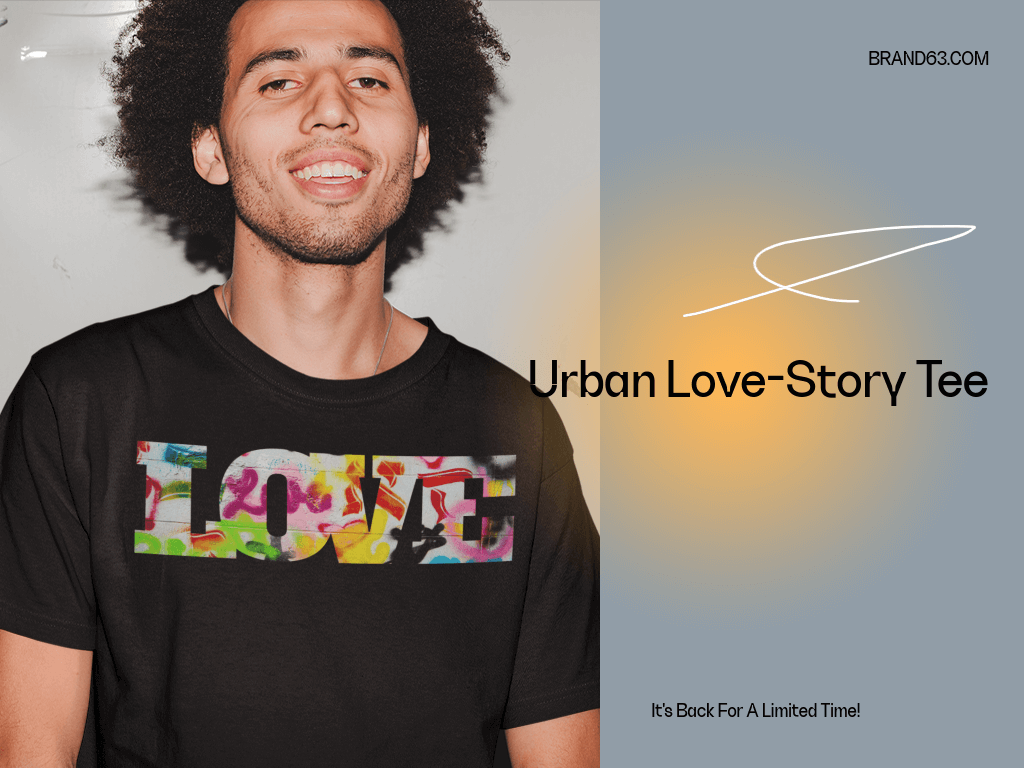 Popular Graffiti Love Jersey T-Shirt | Urban Love Story Shirt Is Back!, Brand63