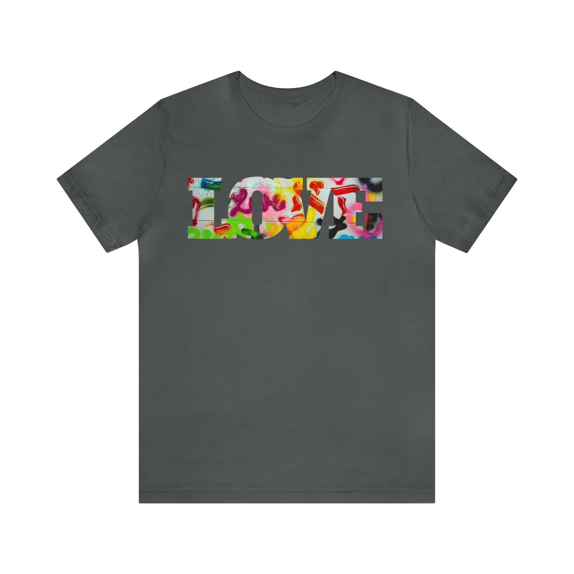Popular Graffiti Love Jersey T-Shirt | Urban Love Story Shirt Is Back!, Brand63