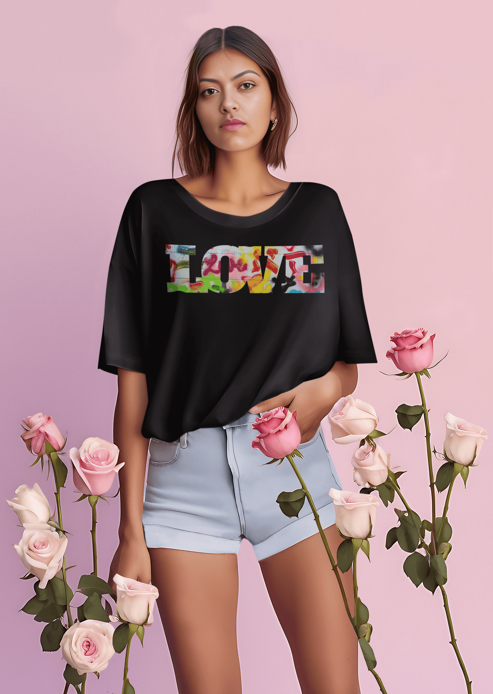 Popular Graffiti Love Jersey T-Shirt | Urban Love Story Shirt Is Back!, Brand63