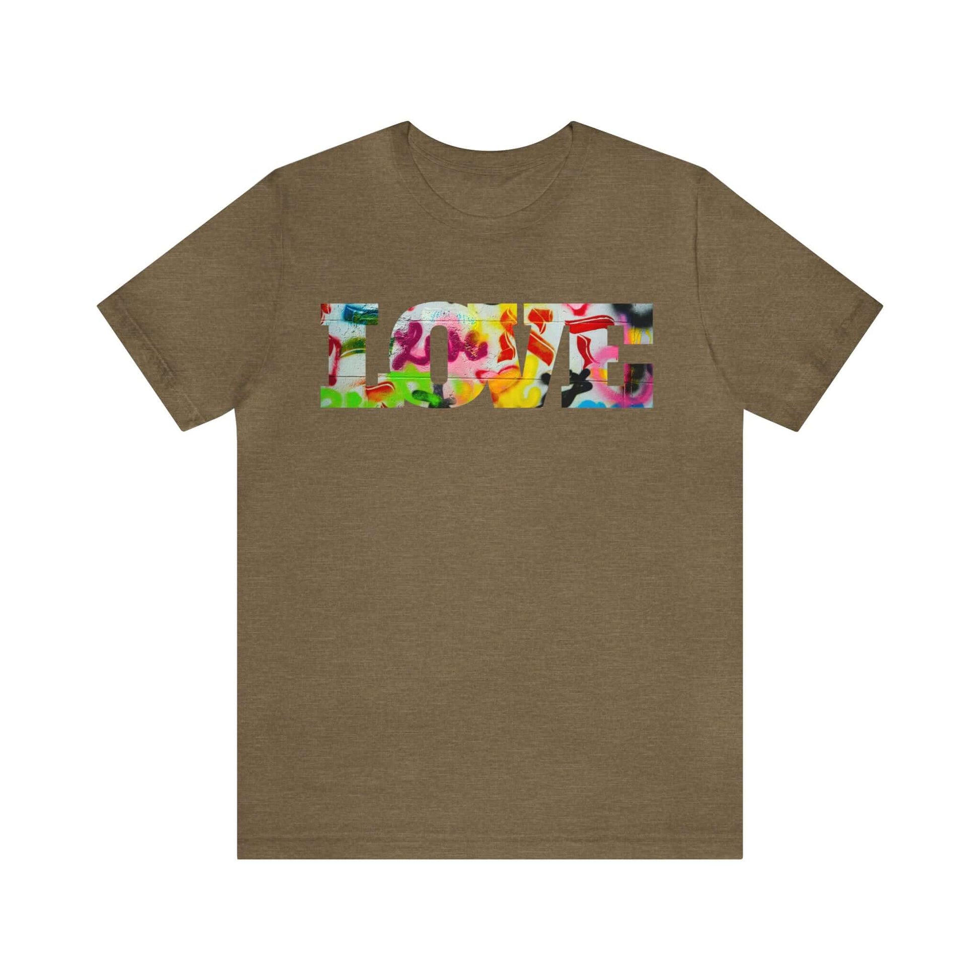 Popular Graffiti Love Jersey T-Shirt | Urban Love Story Shirt Is Back!, Brand63