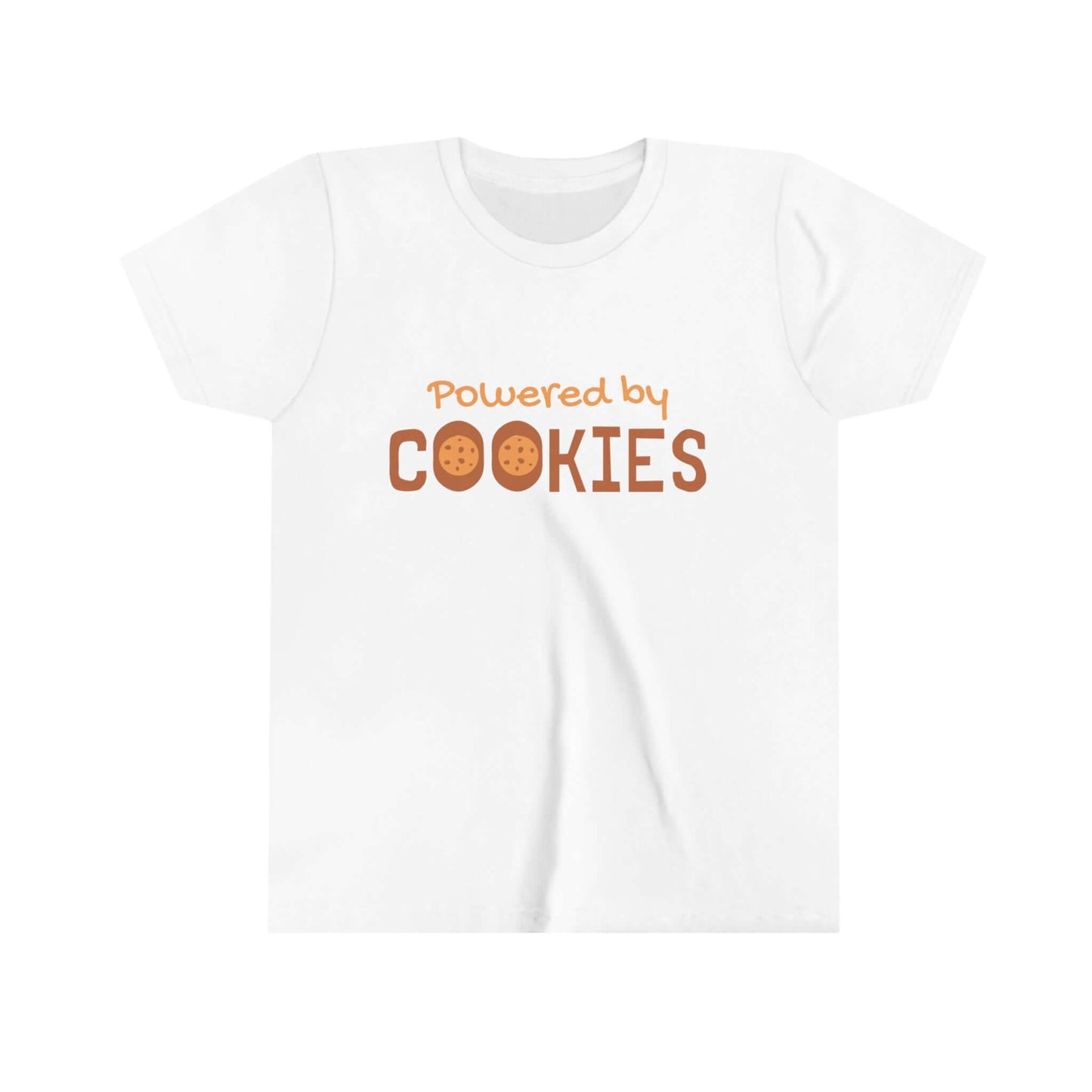 Powered By Cookies Youth Short Sleeve Tee, Brand63
