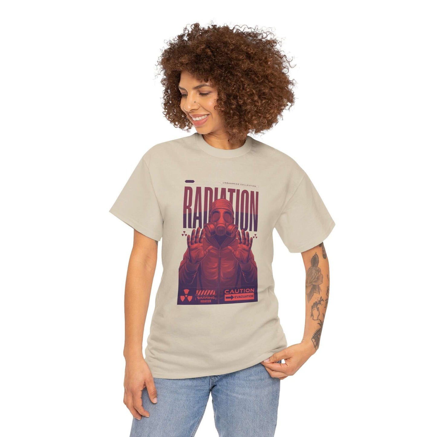 Radiation World Chaos T-shirt -Extended Sizes, Brand63
