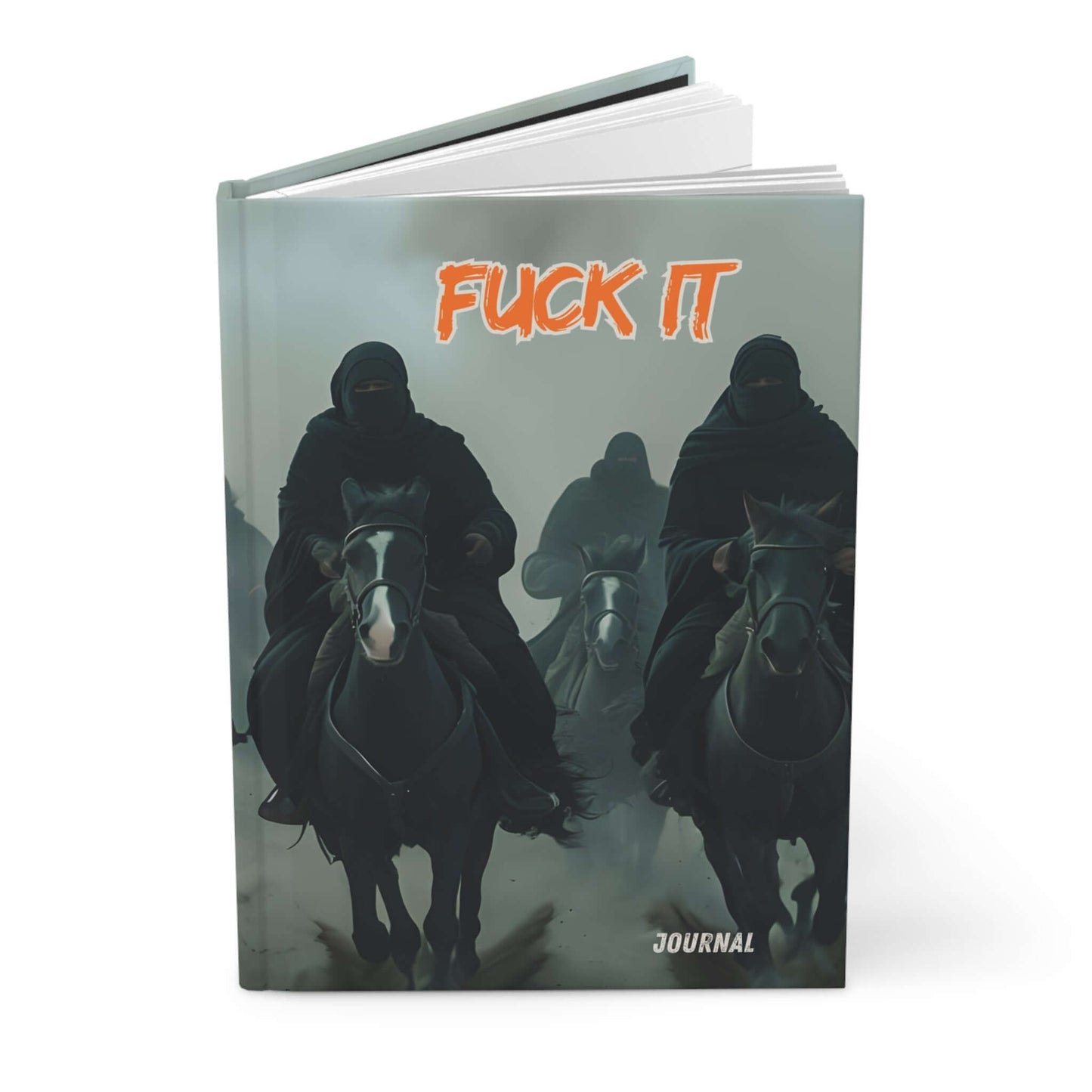 Ready For Battle "FUCK IT" Hardcover Journal - Notebook, Brand63