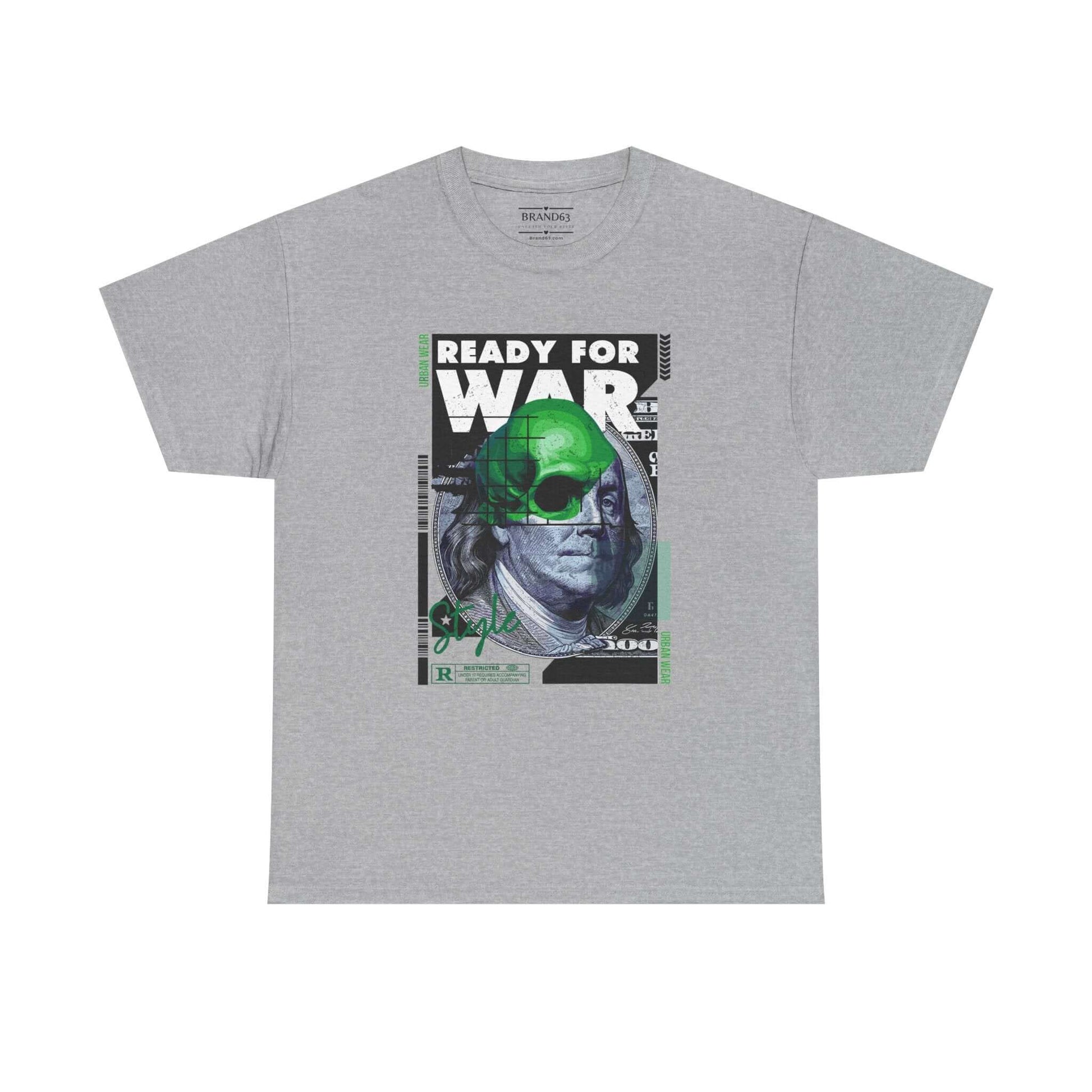 Ready For War Headlines Graphic Tee, Brand63