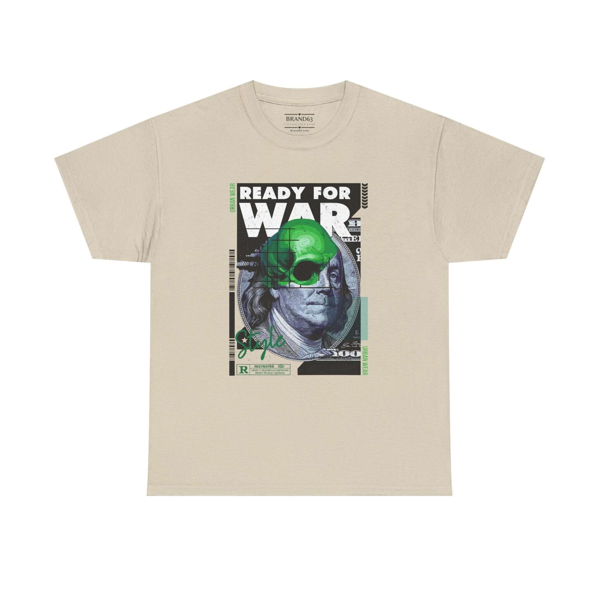 Ready For War Headlines Graphic Tee, Brand63