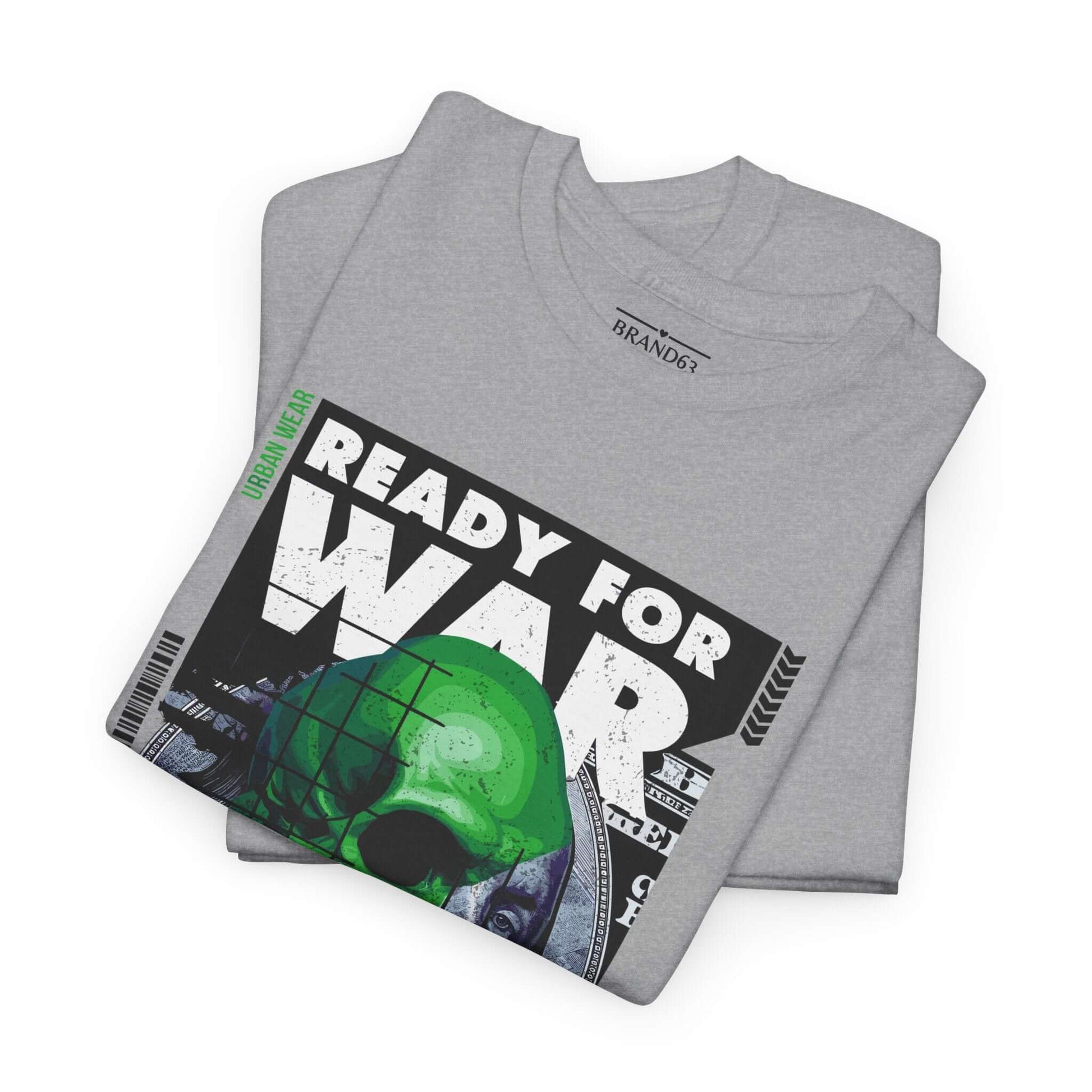Ready For War Headlines Graphic Tee, Brand63