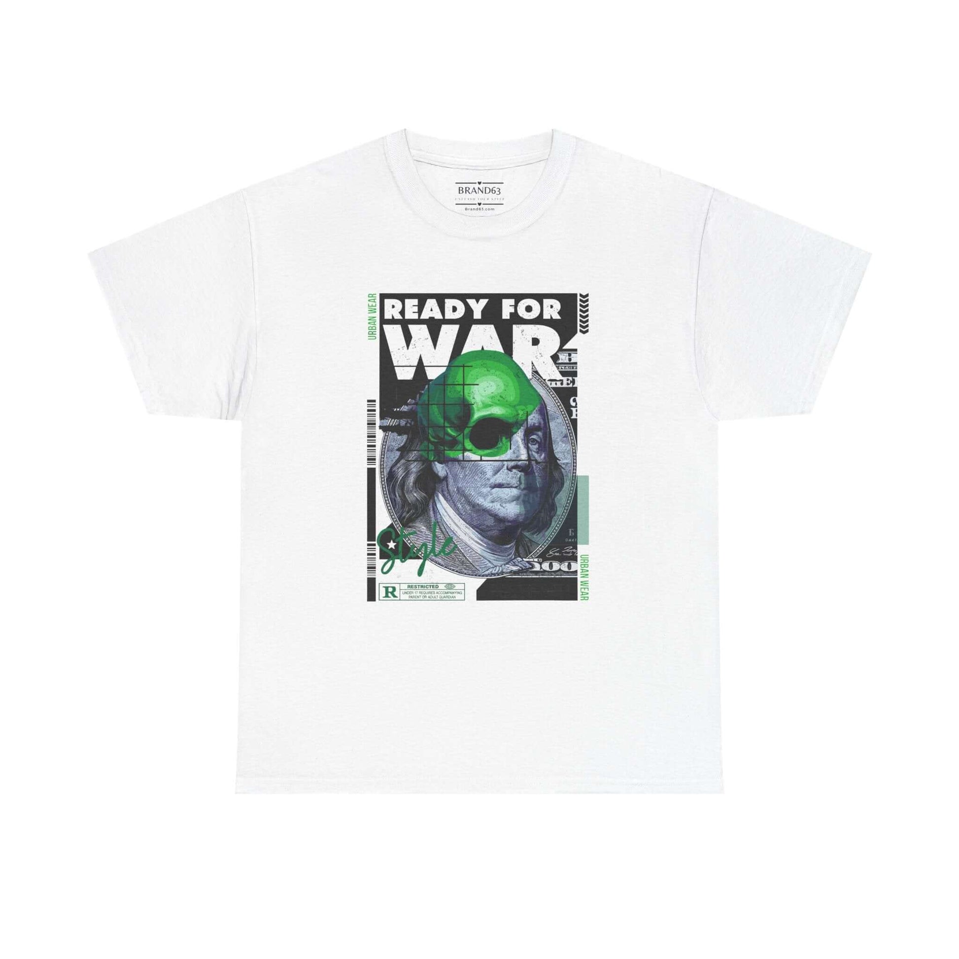 Ready For War Headlines Graphic Tee, Brand63