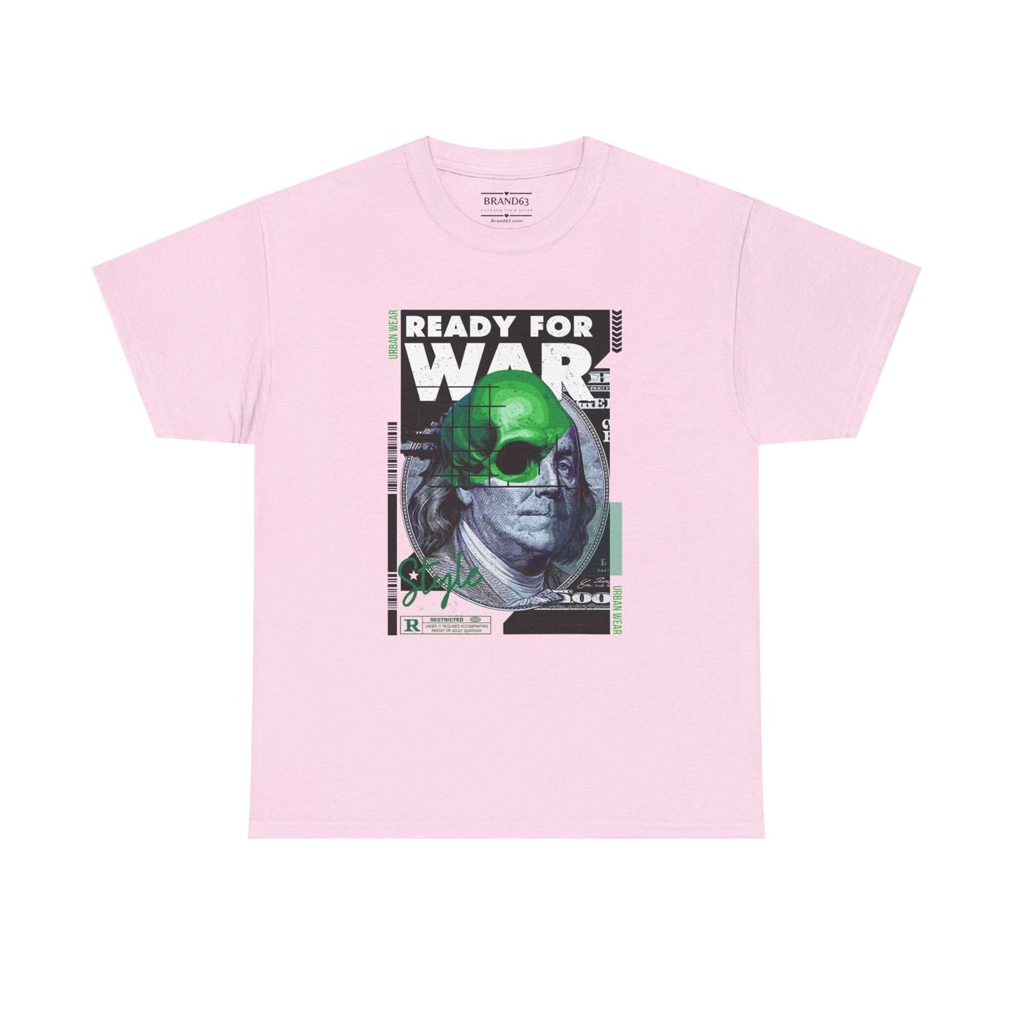 Ready For War Headlines Graphic Tee, Brand63