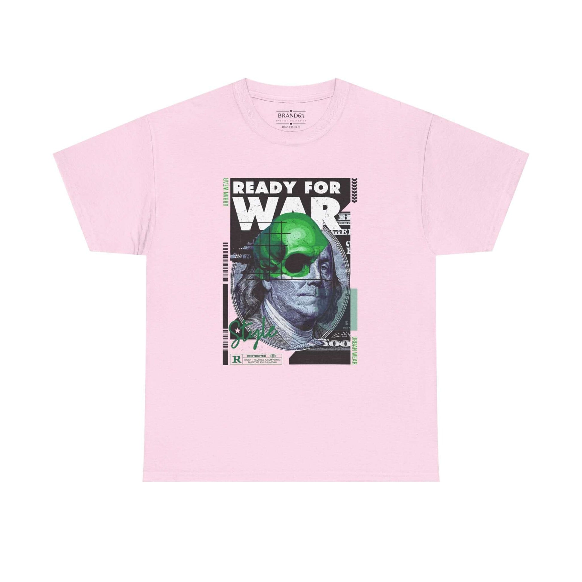 Ready For War Headlines Graphic Tee, Brand63