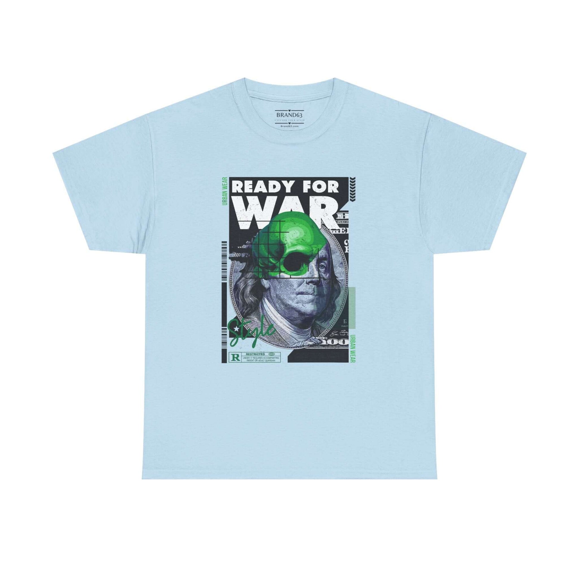 Ready For War Headlines Graphic Tee, Brand63