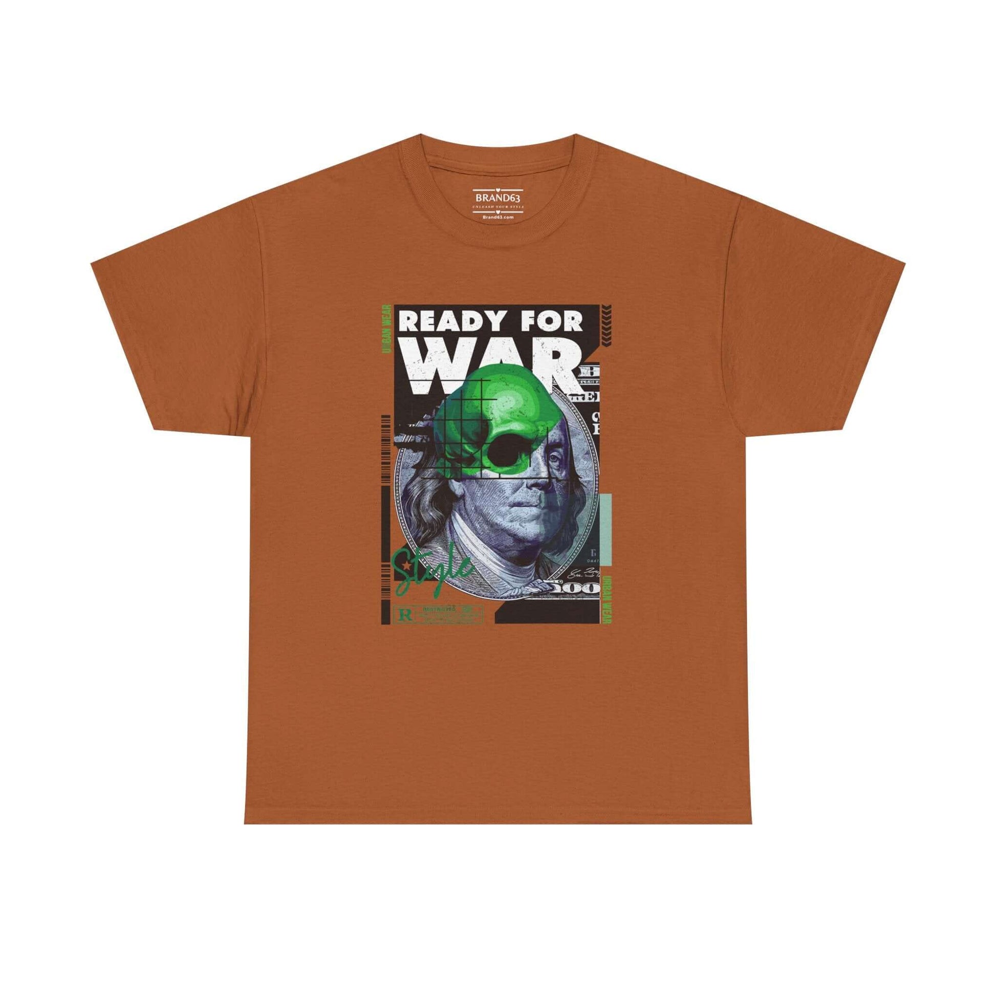 Ready For War Headlines Graphic Tee, Brand63