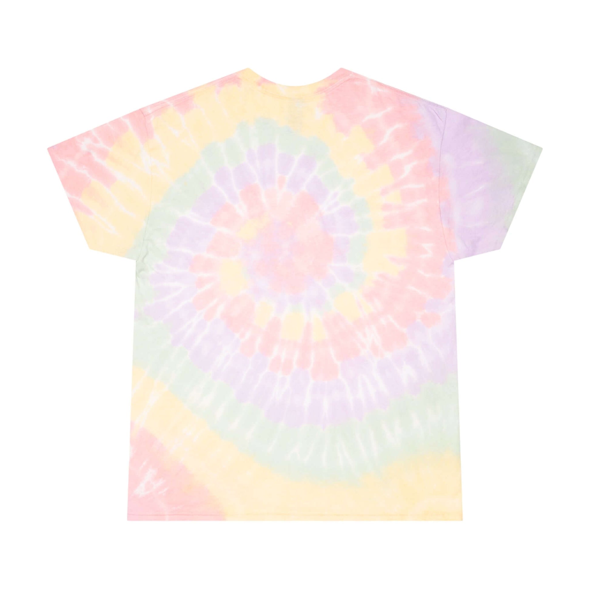 Retro Funk Cassette Tie-Dye Tee Spiral T-Shirt, Brand63