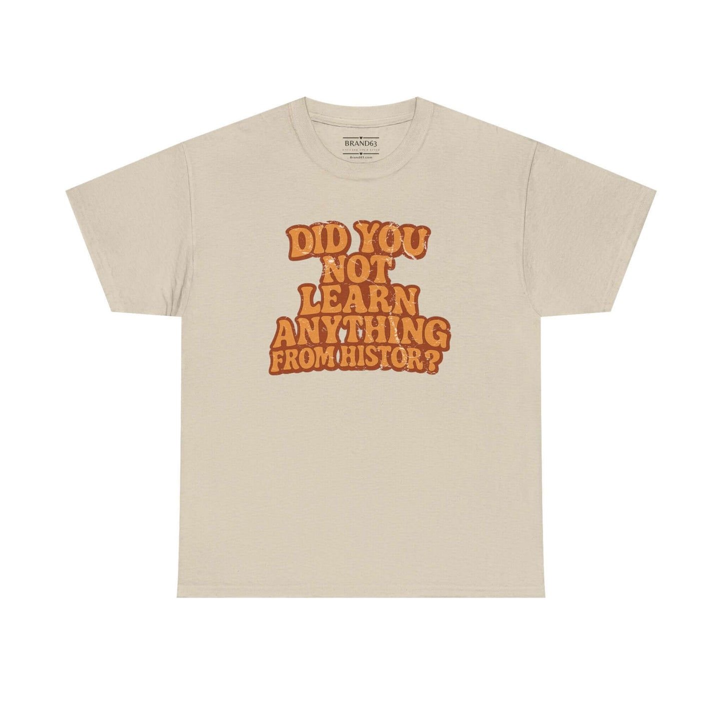 Retro Grunge History Tee, Brand63