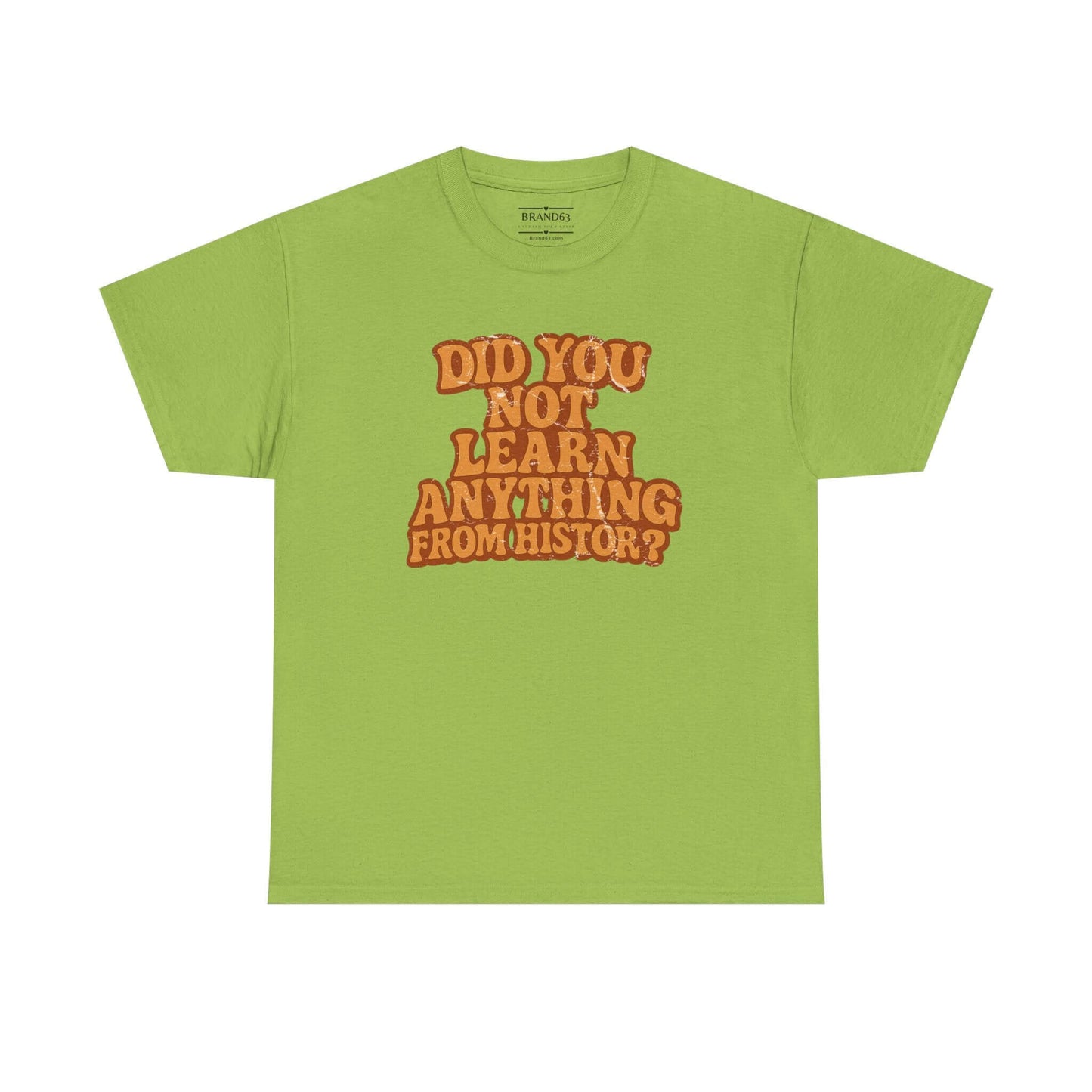 Retro Grunge History Tee, Brand63