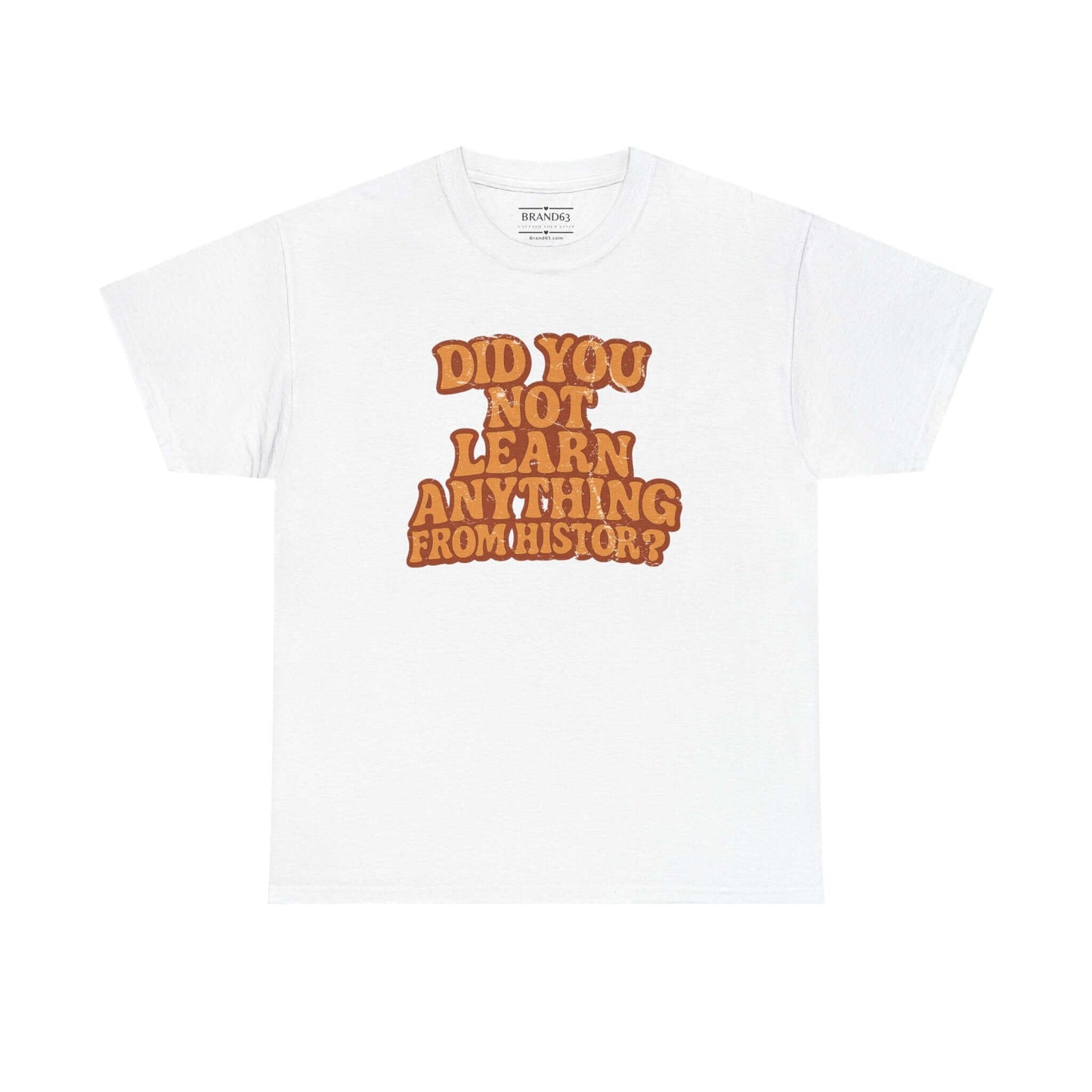 Retro Grunge History Tee, Brand63