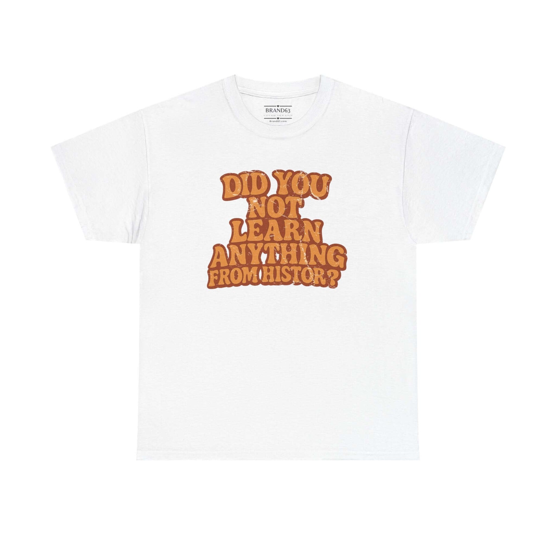 Retro Grunge History Tee, Brand63
