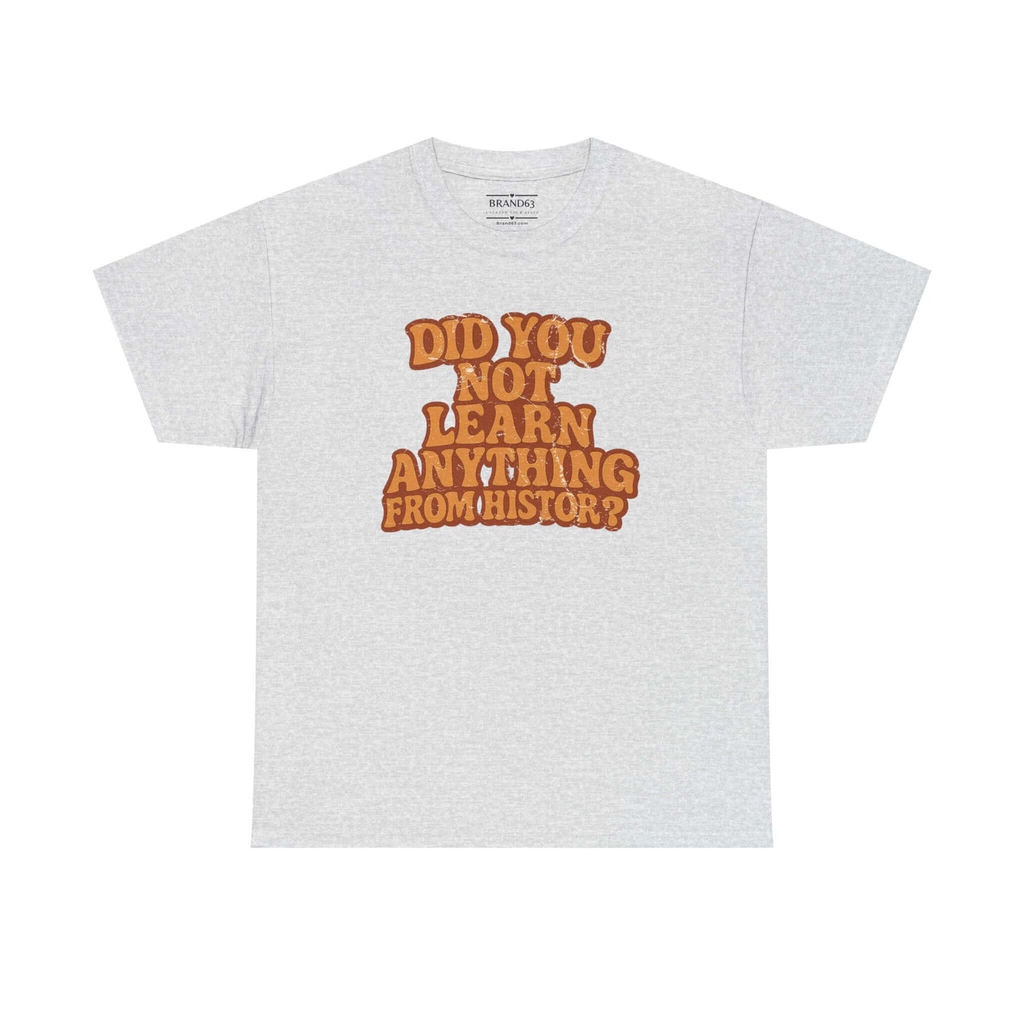 Retro Grunge History Tee, Brand63