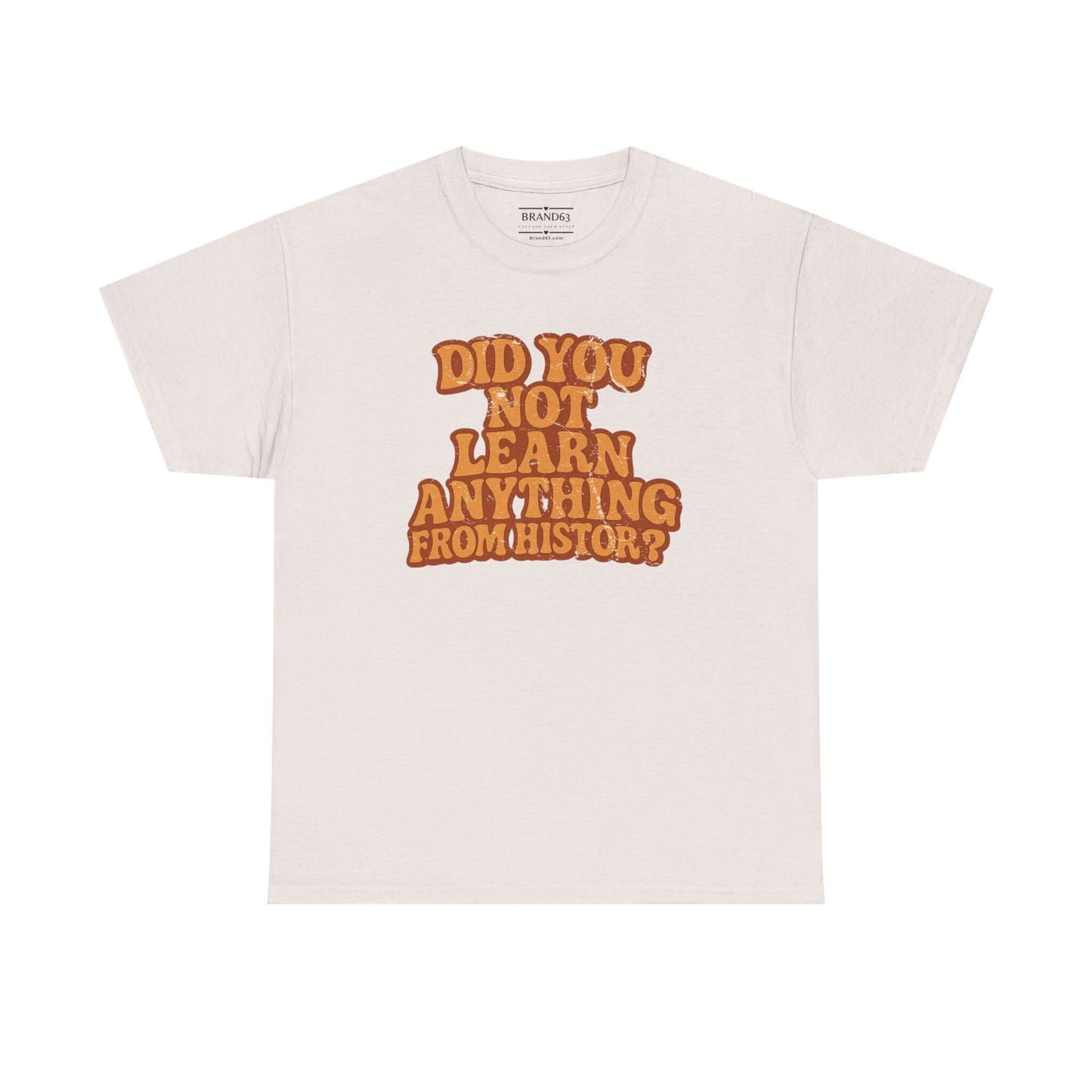 Retro Grunge History Tee, Brand63