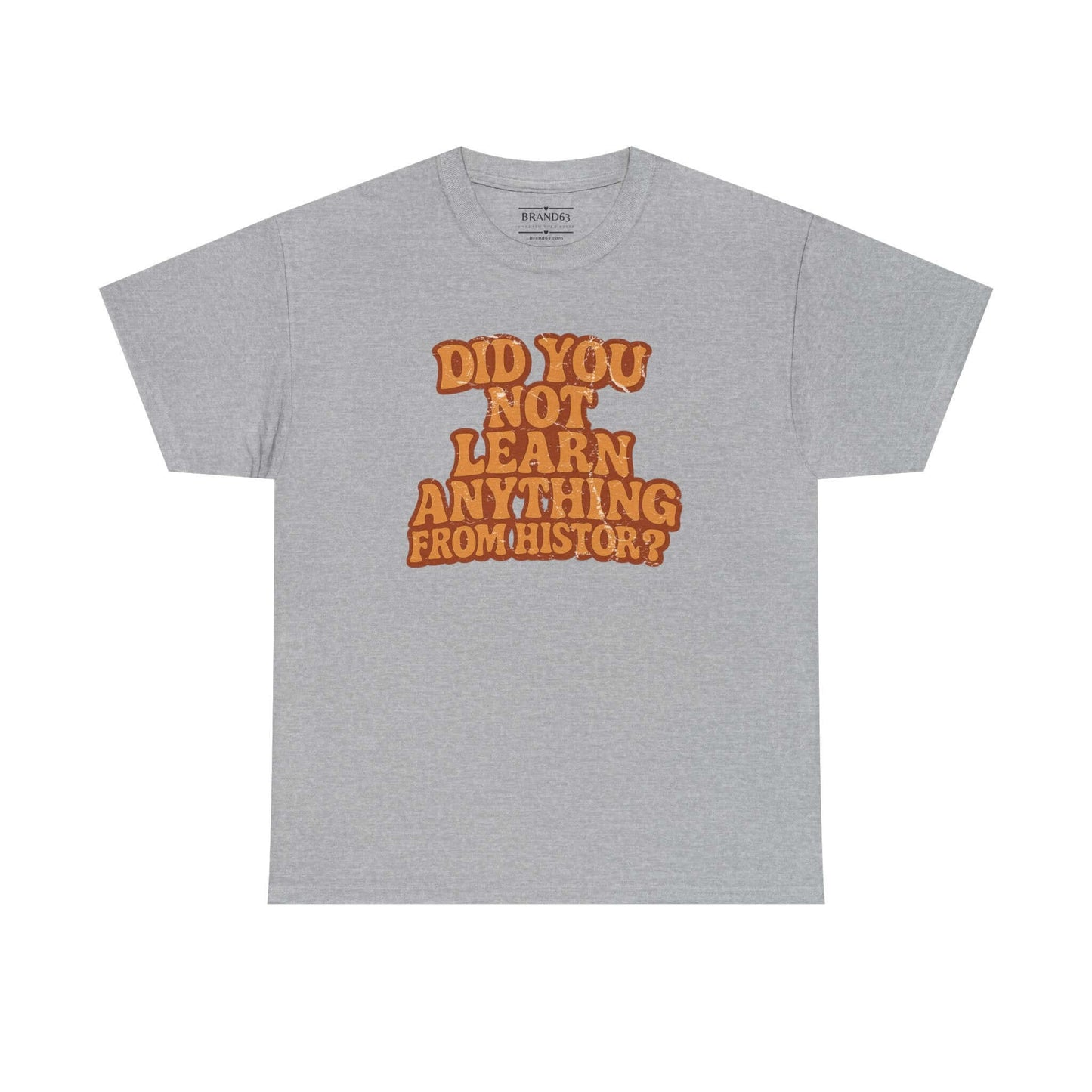 Retro Grunge History Tee, Brand63