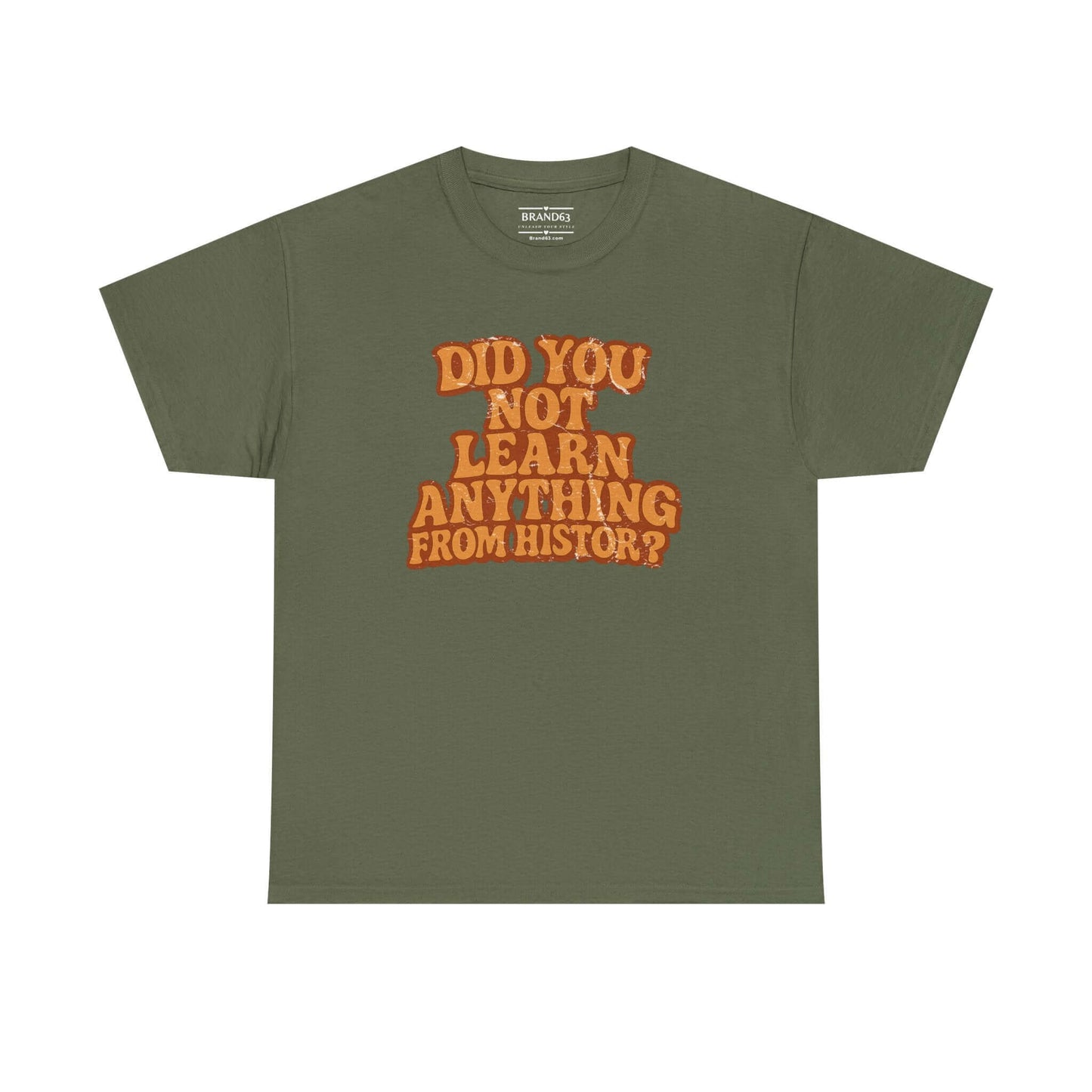 Retro Grunge History Tee, Brand63