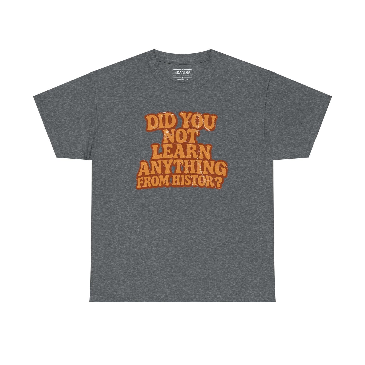 Retro Grunge History Tee, Brand63