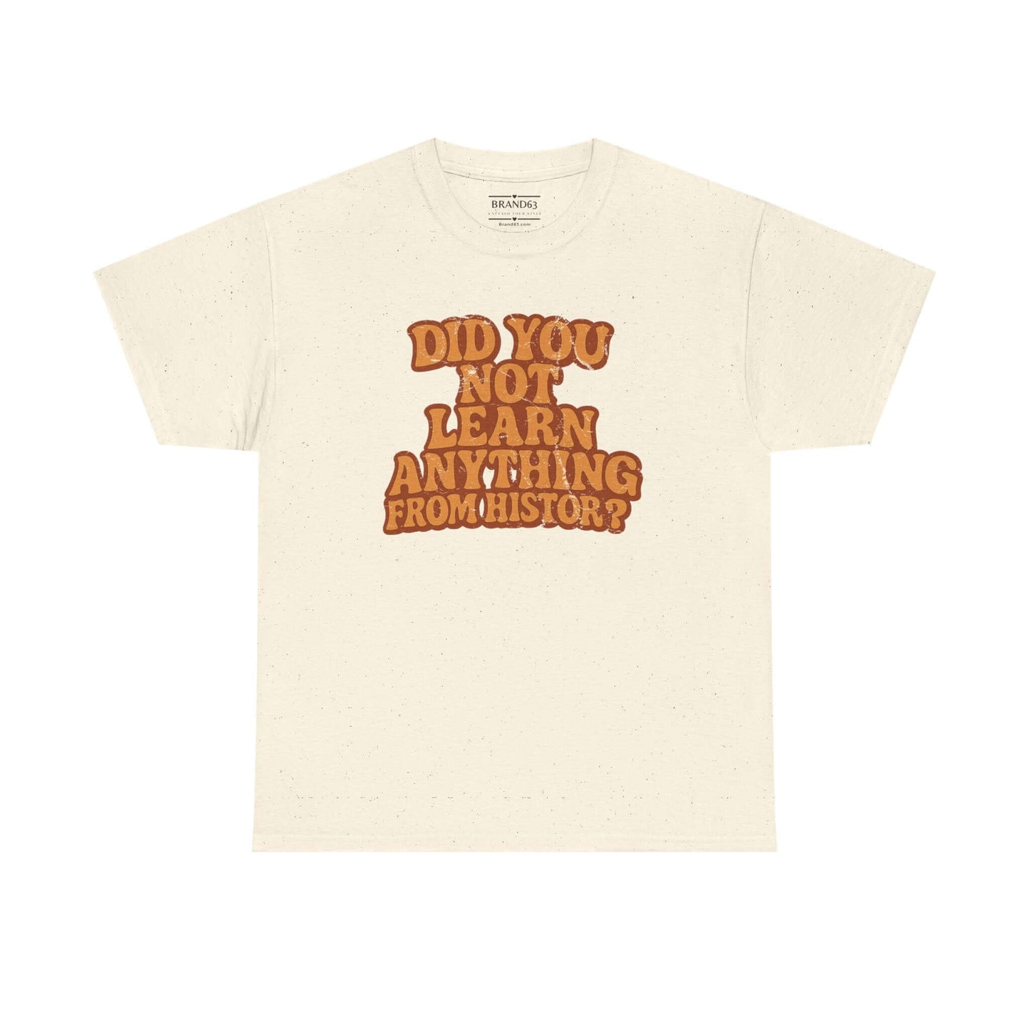 Retro Grunge History Tee, Brand63