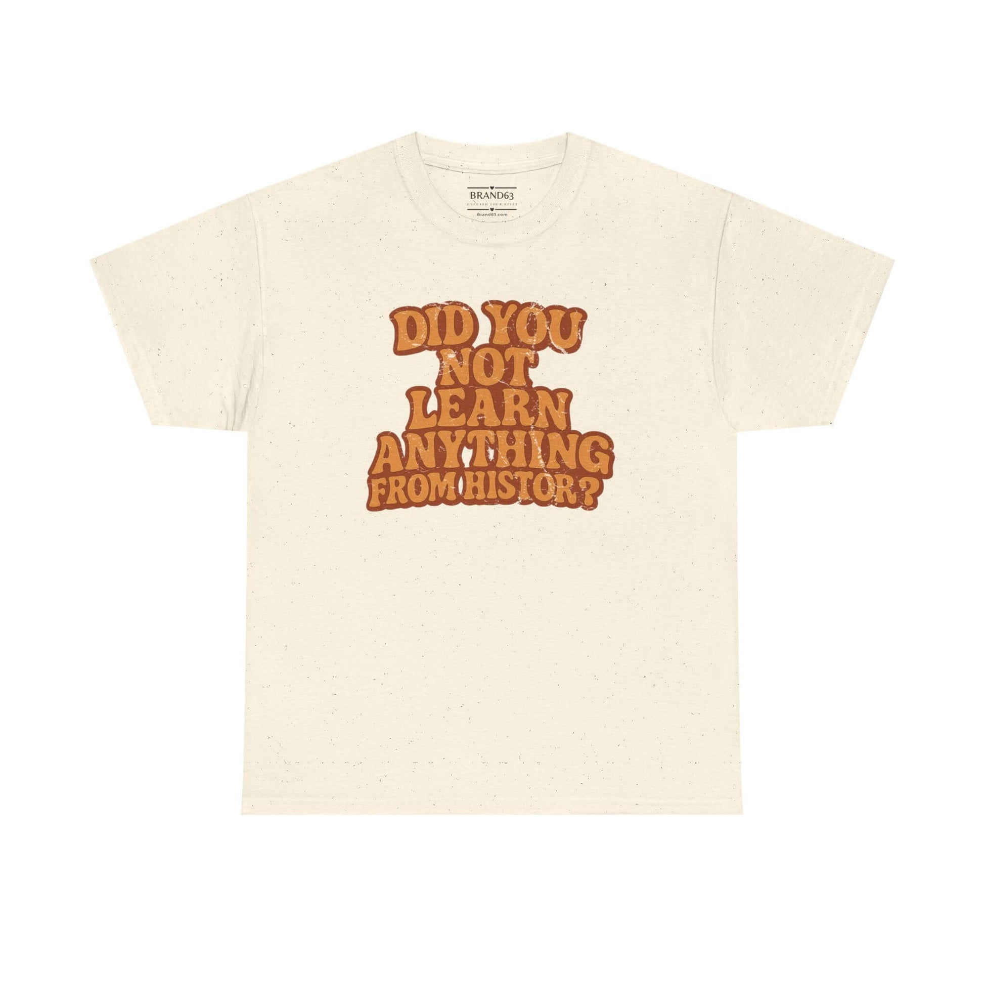 Retro Grunge History Tee, Brand63