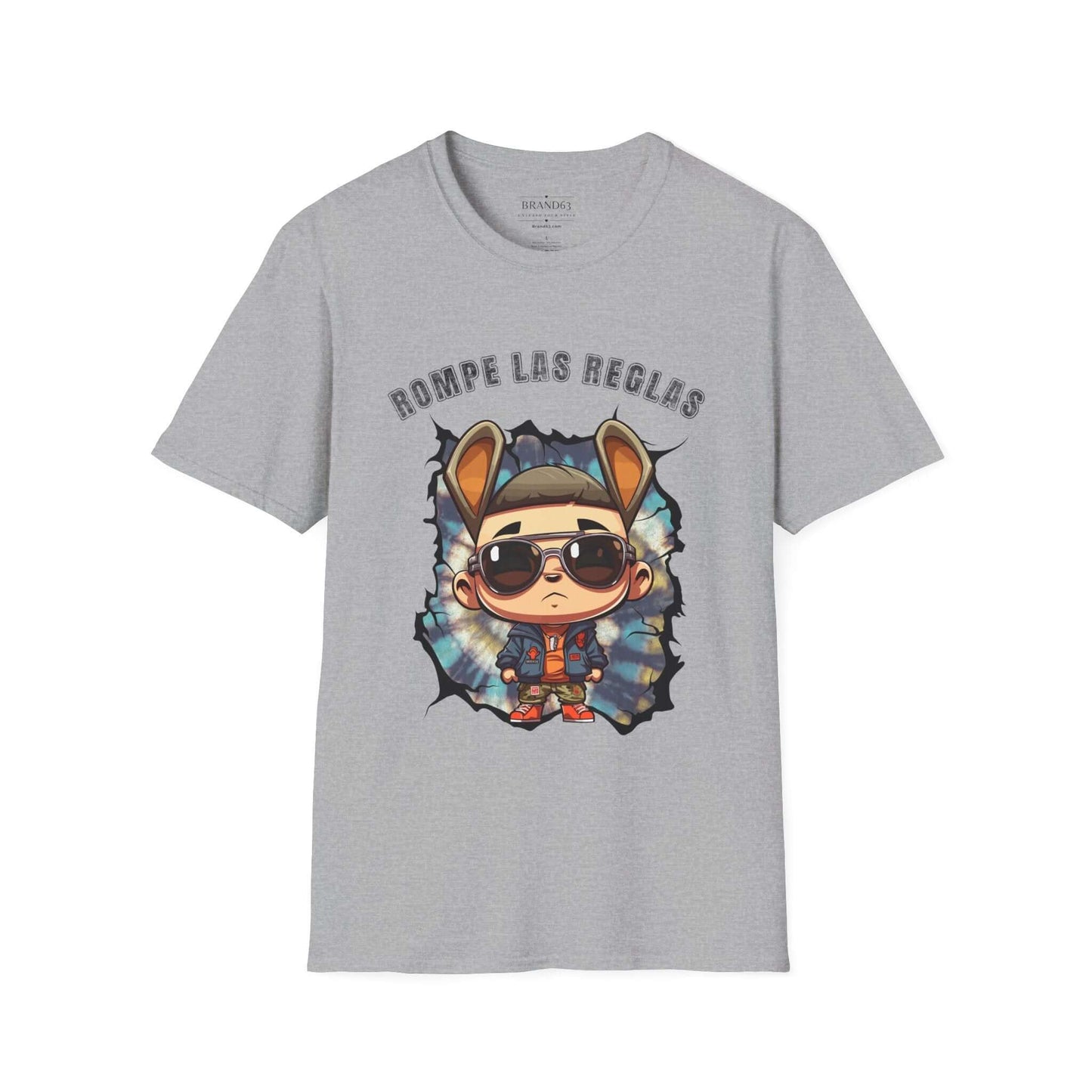 Rule Breaker Bad Bunny Men & Women T-Shirt, Brand63