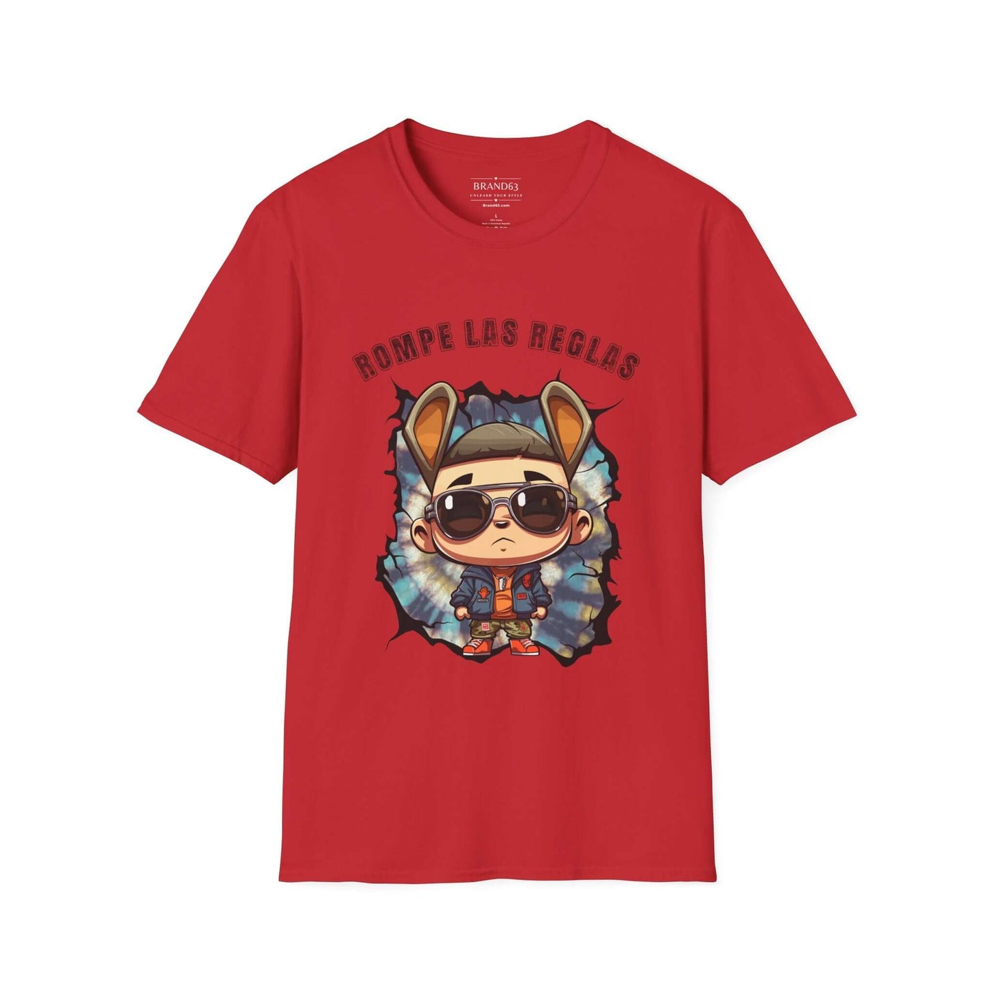 Rule Breaker Bad Bunny Men & Women T-Shirt, Brand63