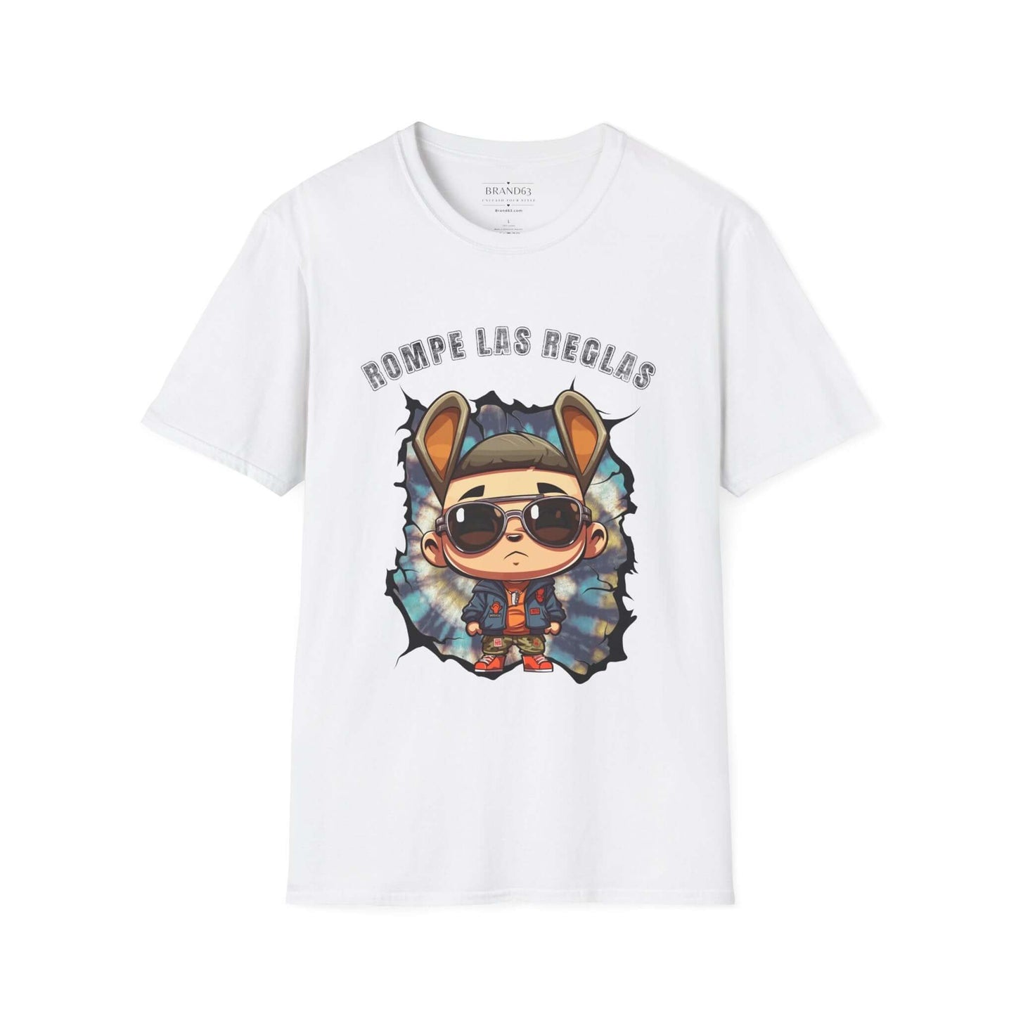 Rule Breaker Bad Bunny Men & Women T-Shirt, Brand63