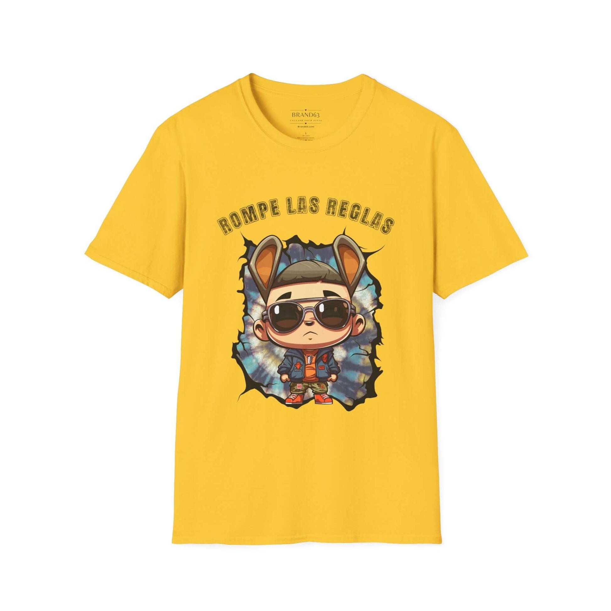 Rule Breaker Bad Bunny Men & Women T-Shirt, Brand63