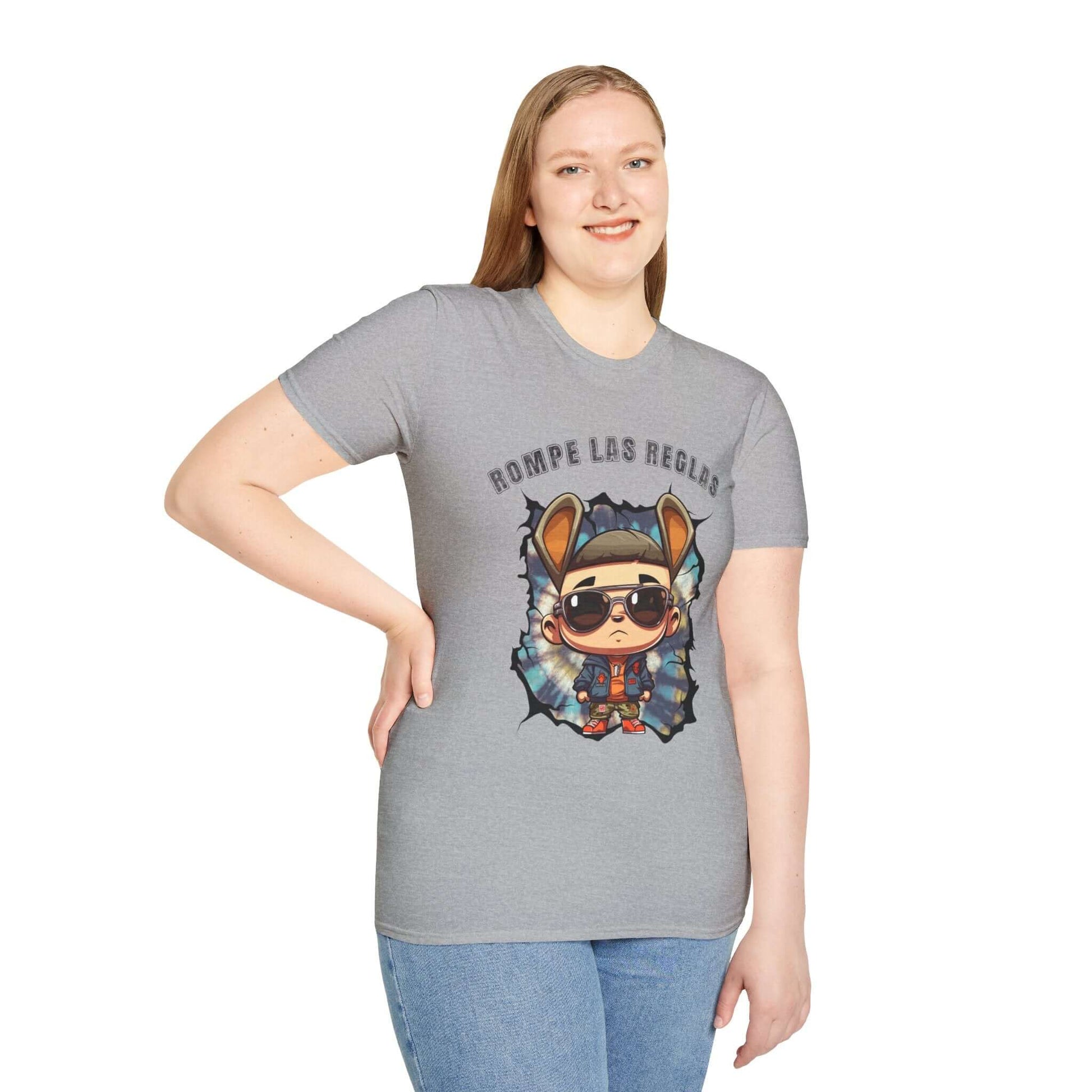 Rule Breaker Bad Bunny Men & Women T-Shirt, Brand63