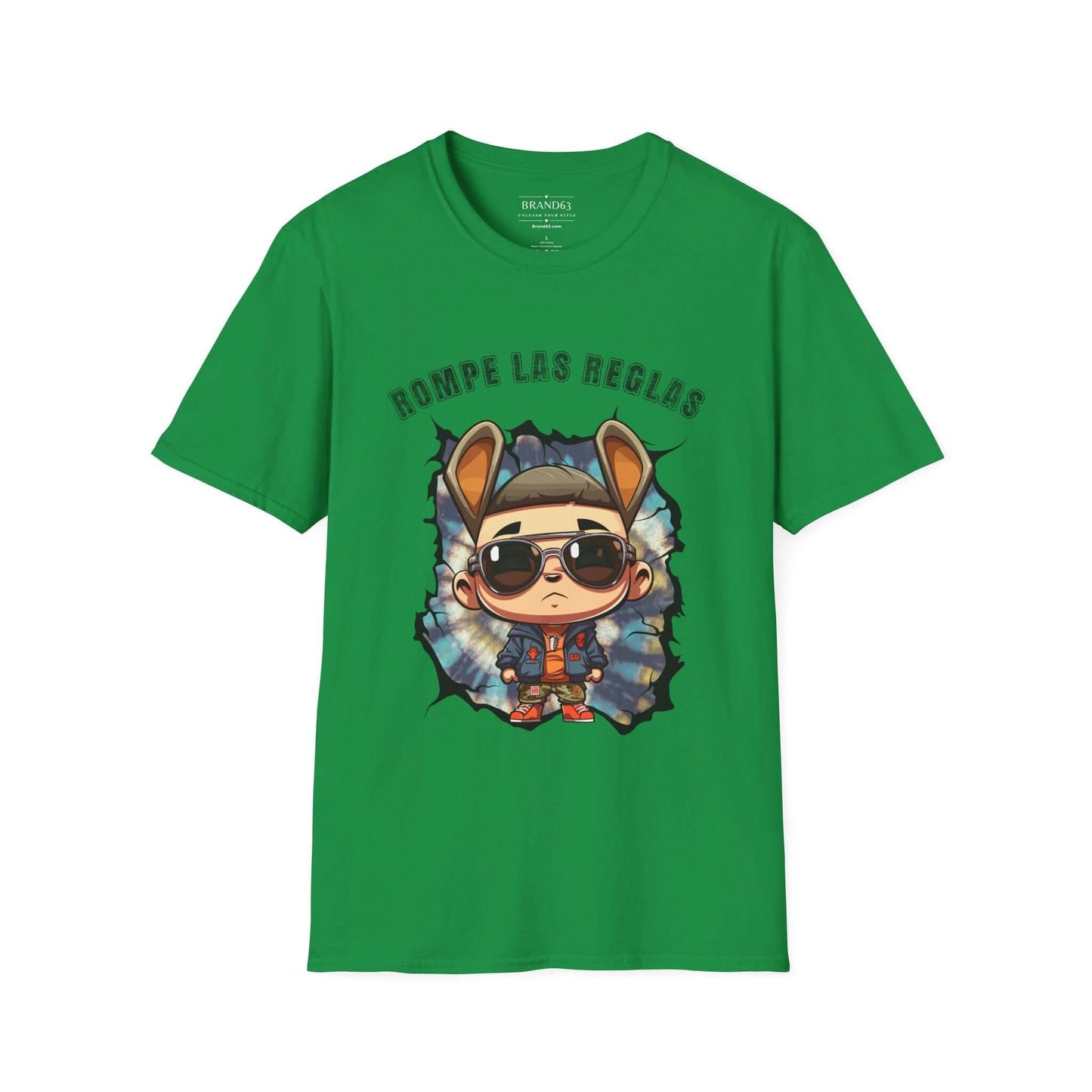 Rule Breaker Bad Bunny Men & Women T-Shirt, Brand63