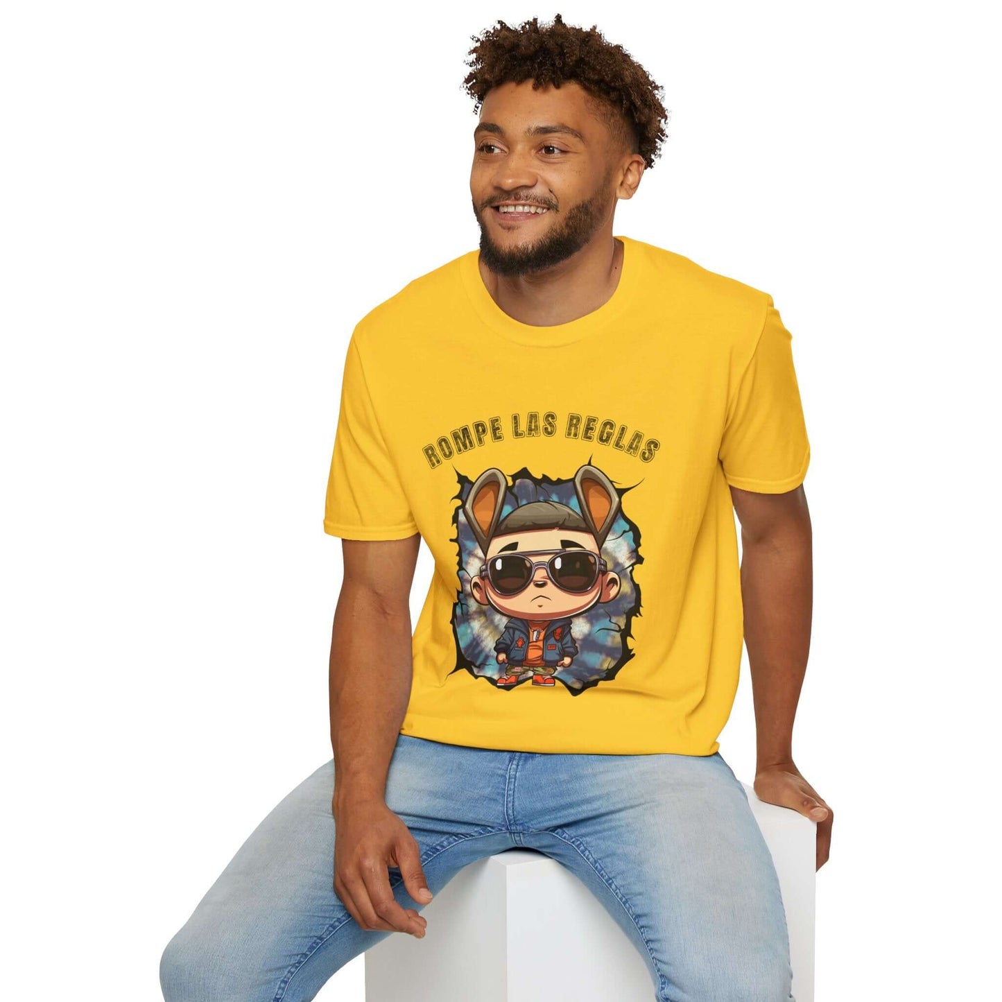 Rule Breaker Bad Bunny Men & Women T-Shirt, Brand63