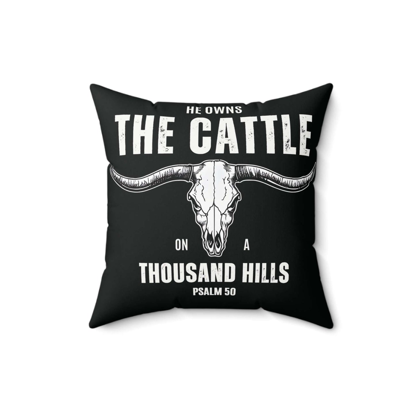 Rustic Psalm 50 Pillow | Bring A little Faith Into Your Home Decor, Brand63