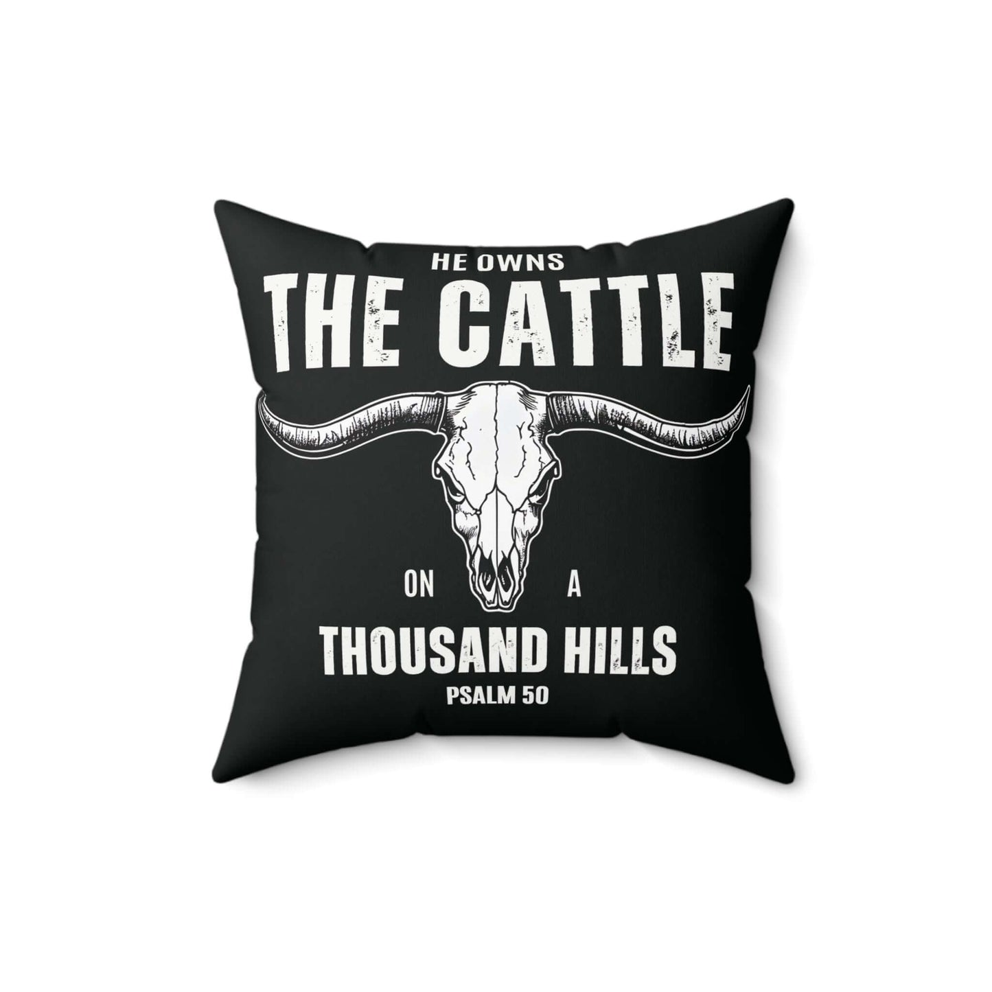 Rustic Psalm 50 Pillow | Bring A little Faith Into Your Home Decor, Brand63