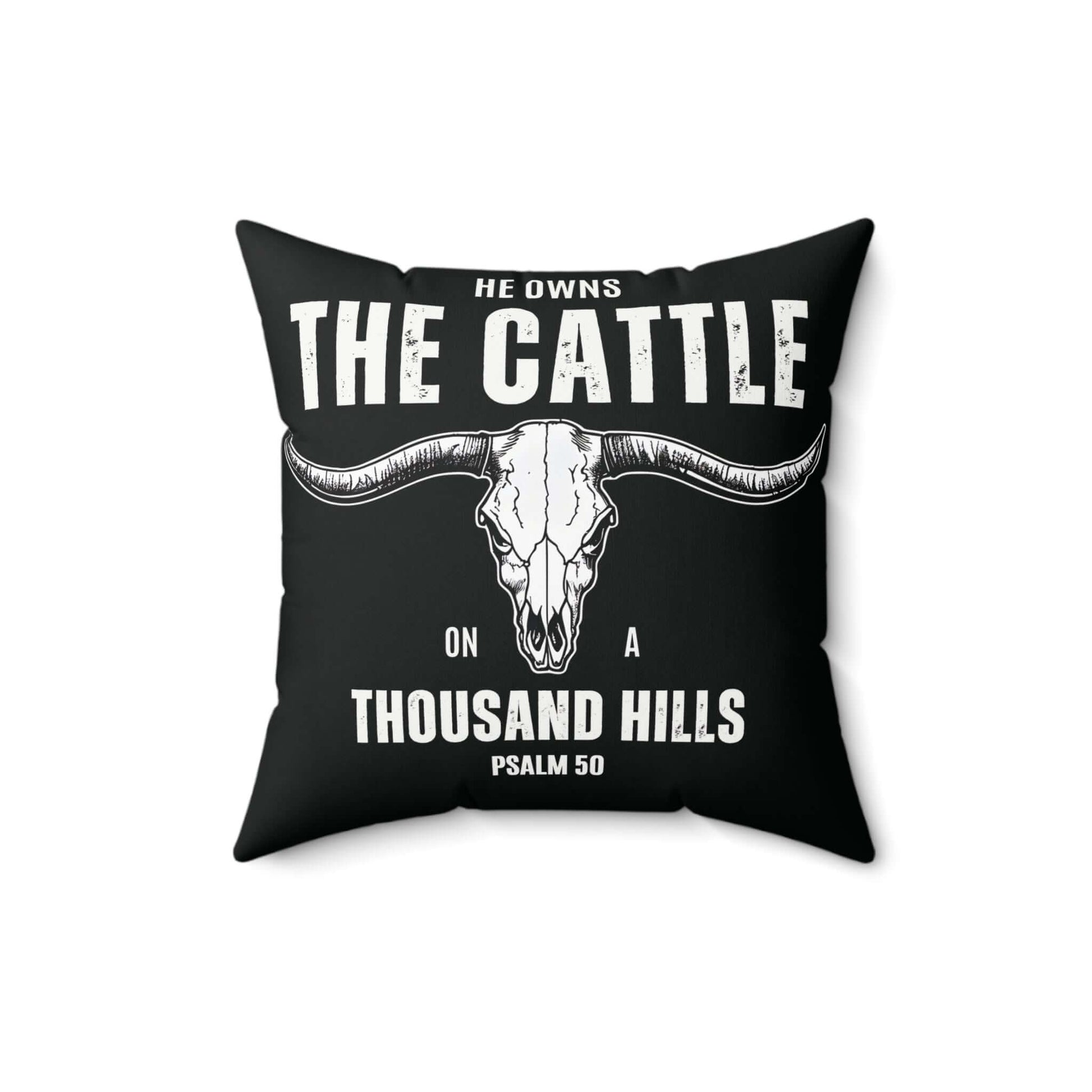 Rustic Psalm 50 Pillow | Bring A little Faith Into Your Home Decor, Brand63