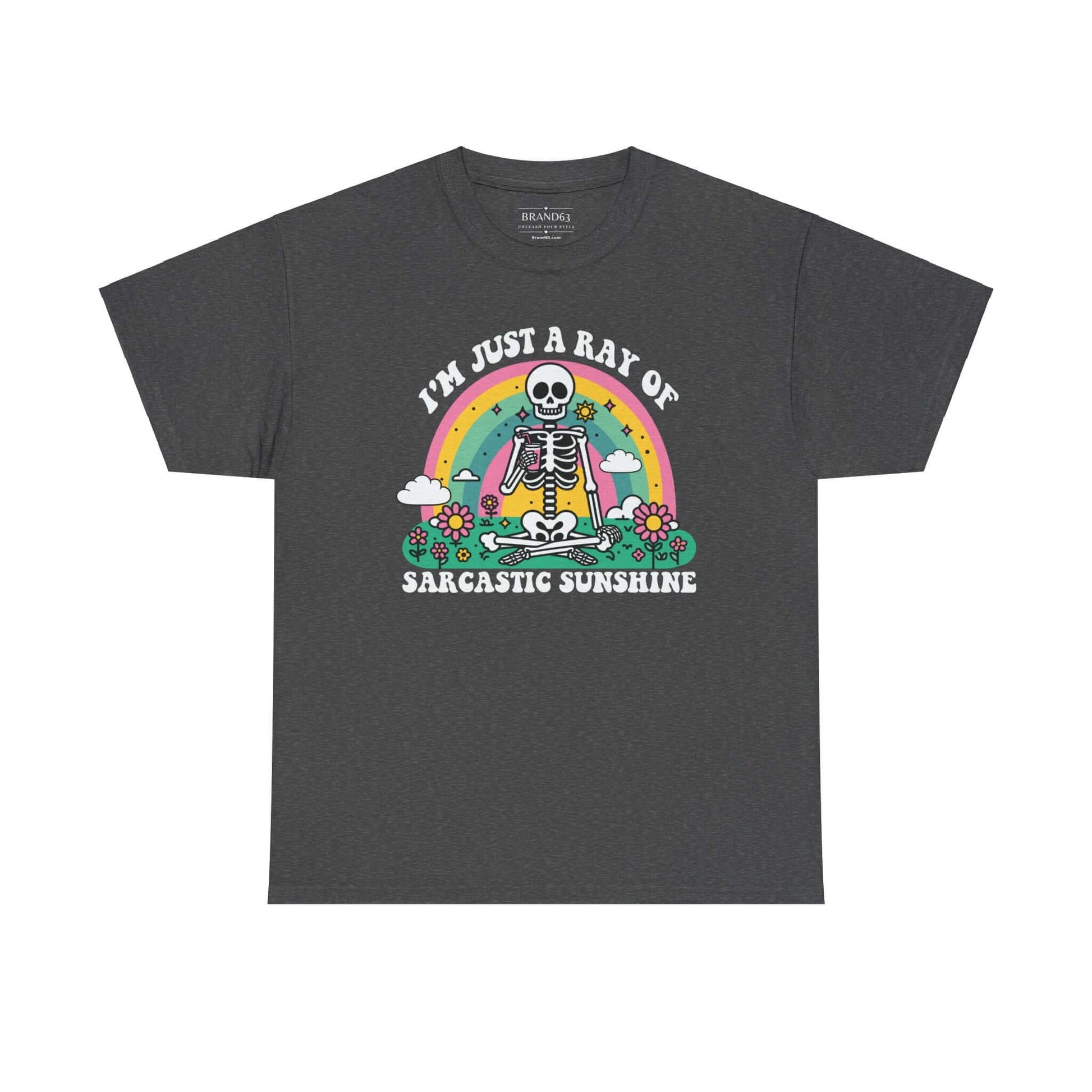 Sarcastic Sunshine Skeleton Halloween T-Shirt, Brand63
