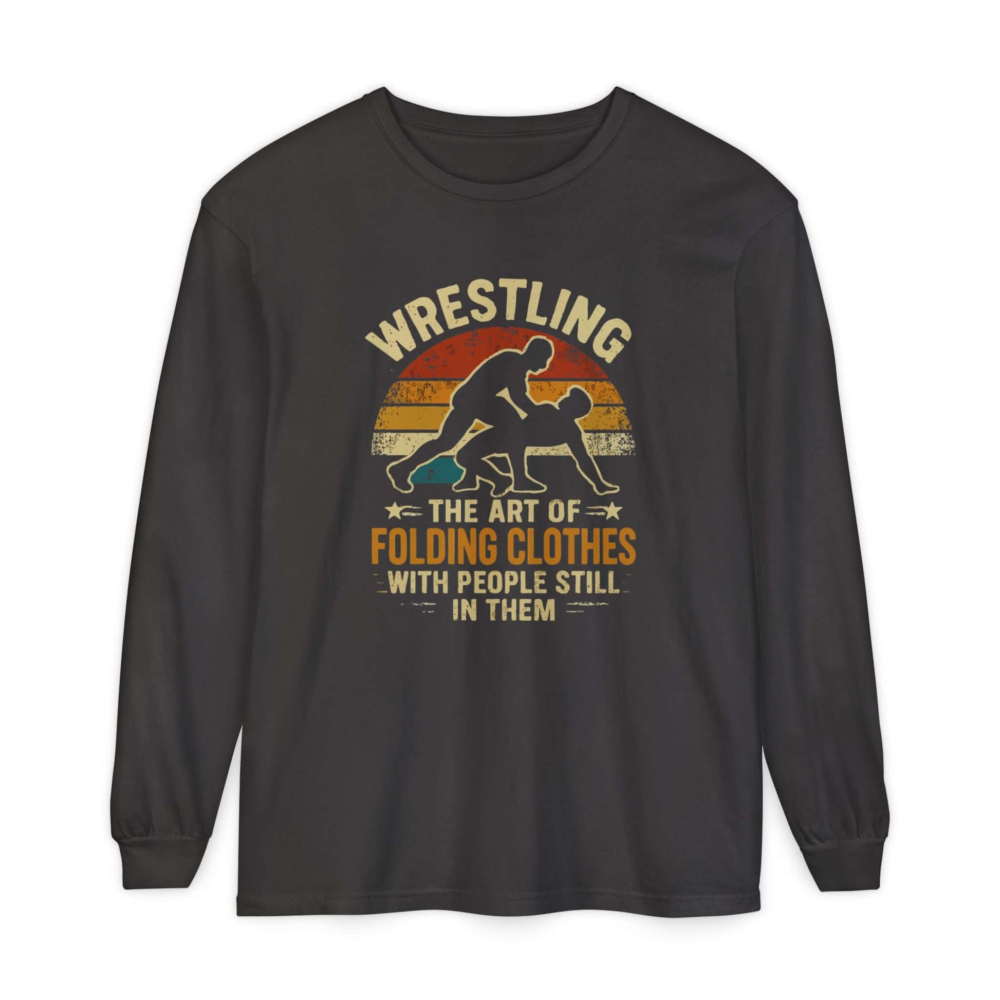 Sarcastic Wrestling Long Sleeve Shirt, Brand63