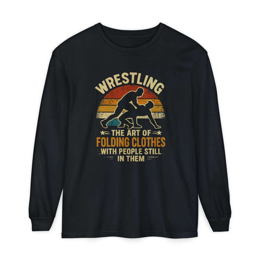 Sarcastic Wrestling Long Sleeve Shirt, Brand63