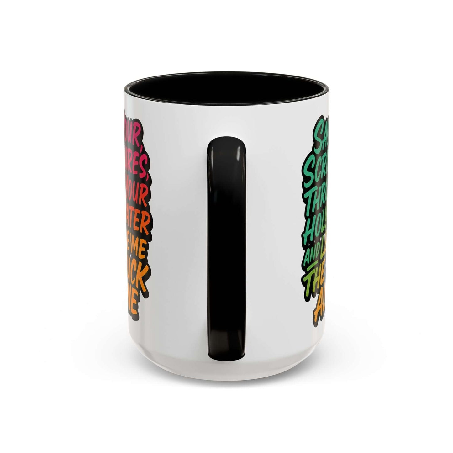 Sassy Accent Coffee Mug - "Leave Me Alone" Cup, Brand63