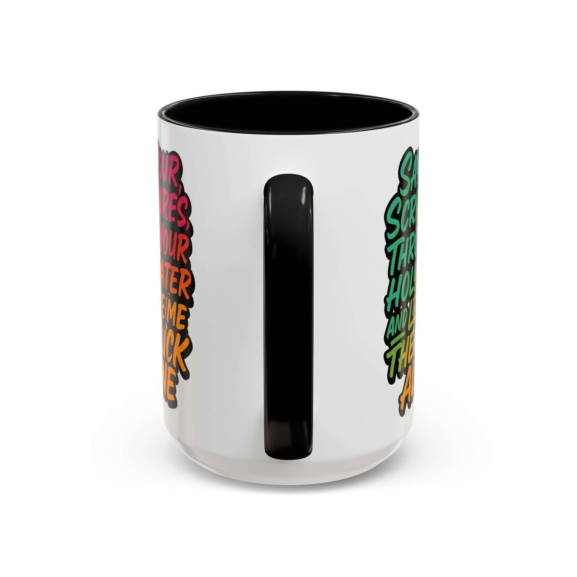 Sassy Accent Coffee Mug - "Leave Me Alone" Cup, Brand63