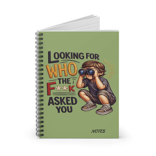 Sassy Illustrated Spiral Notebook/ Journal, Brand63
