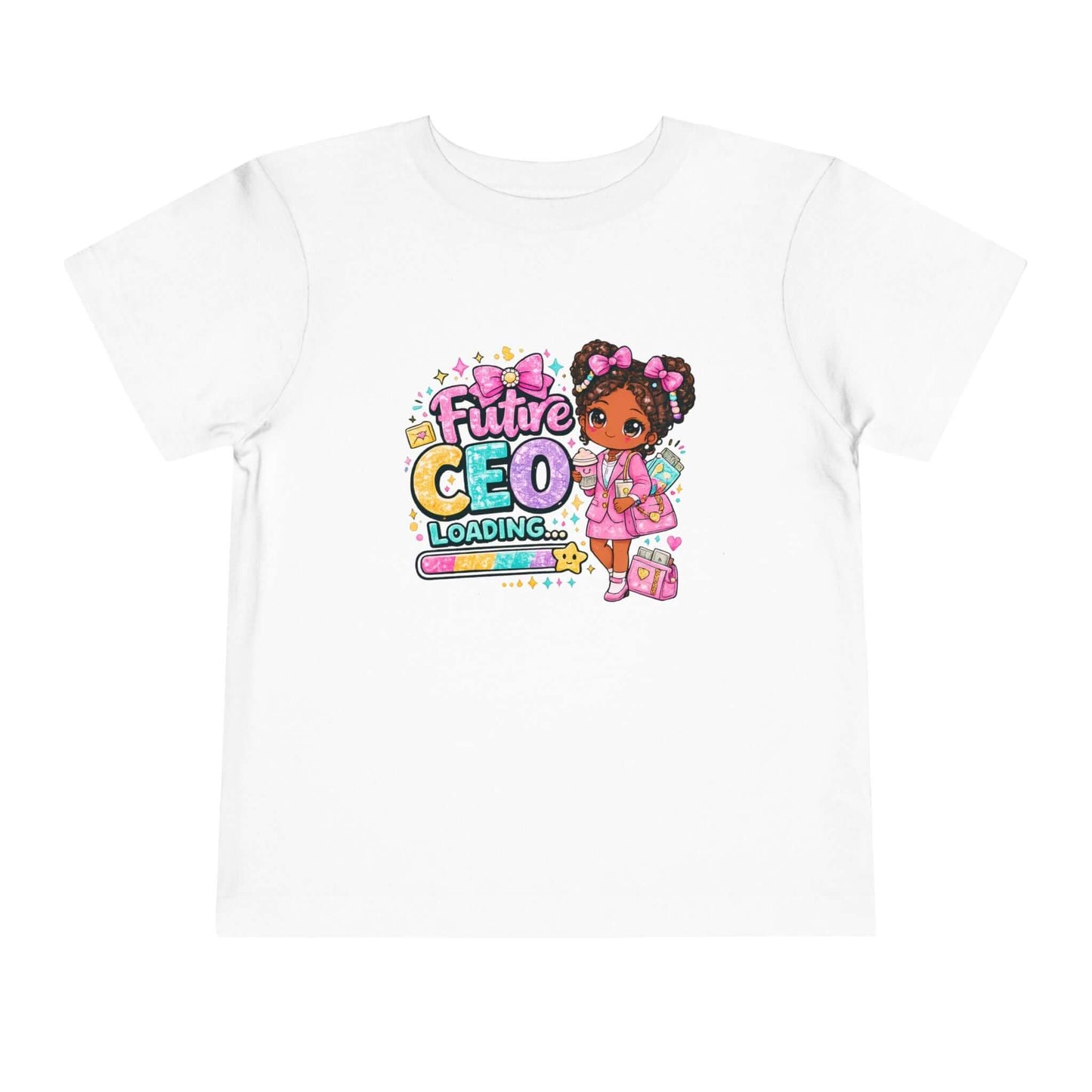 Sassy Toddler CEO Short Sleeve Tee — Back to School, Brand63