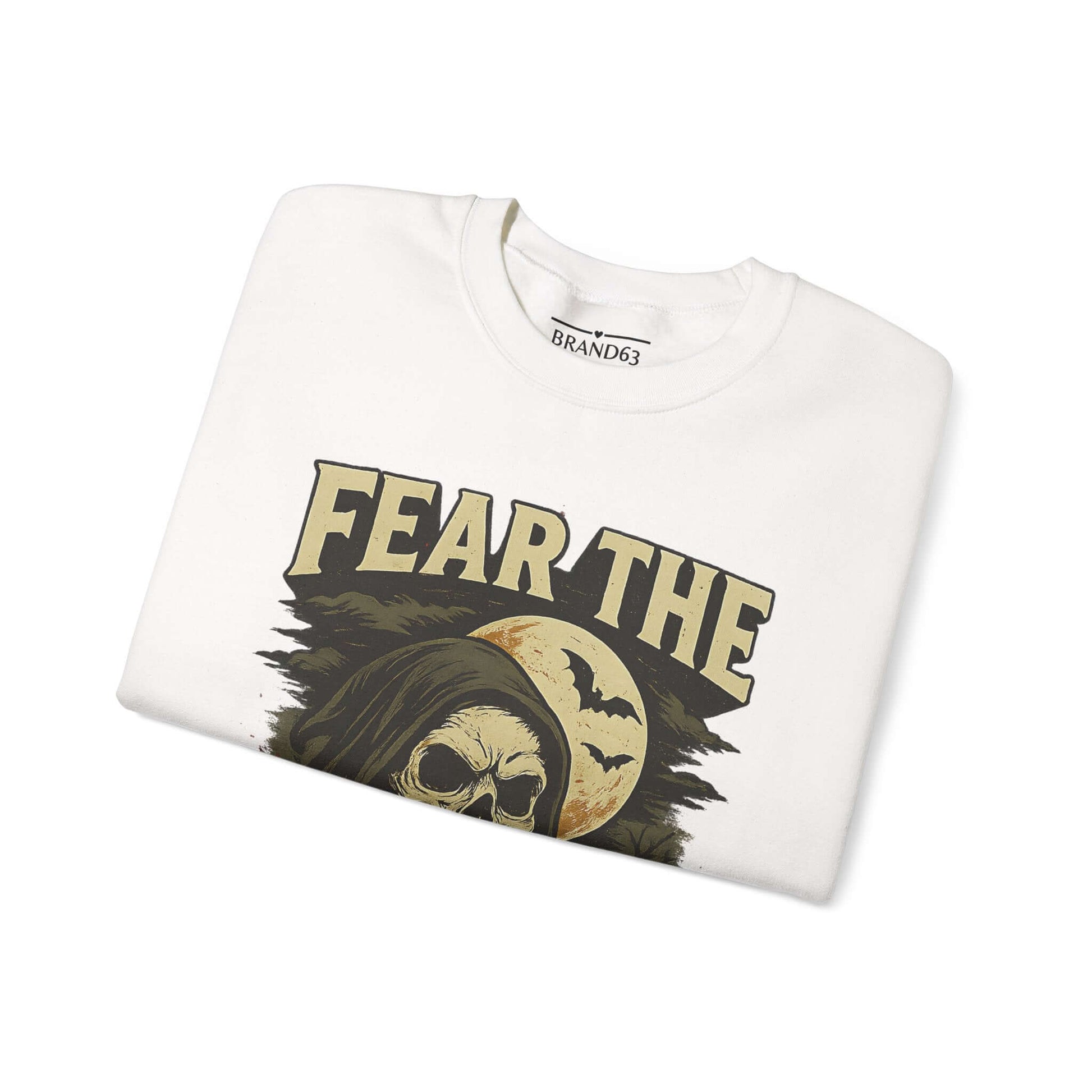 Scary Halloween Skull Sweatshirt, Brand63