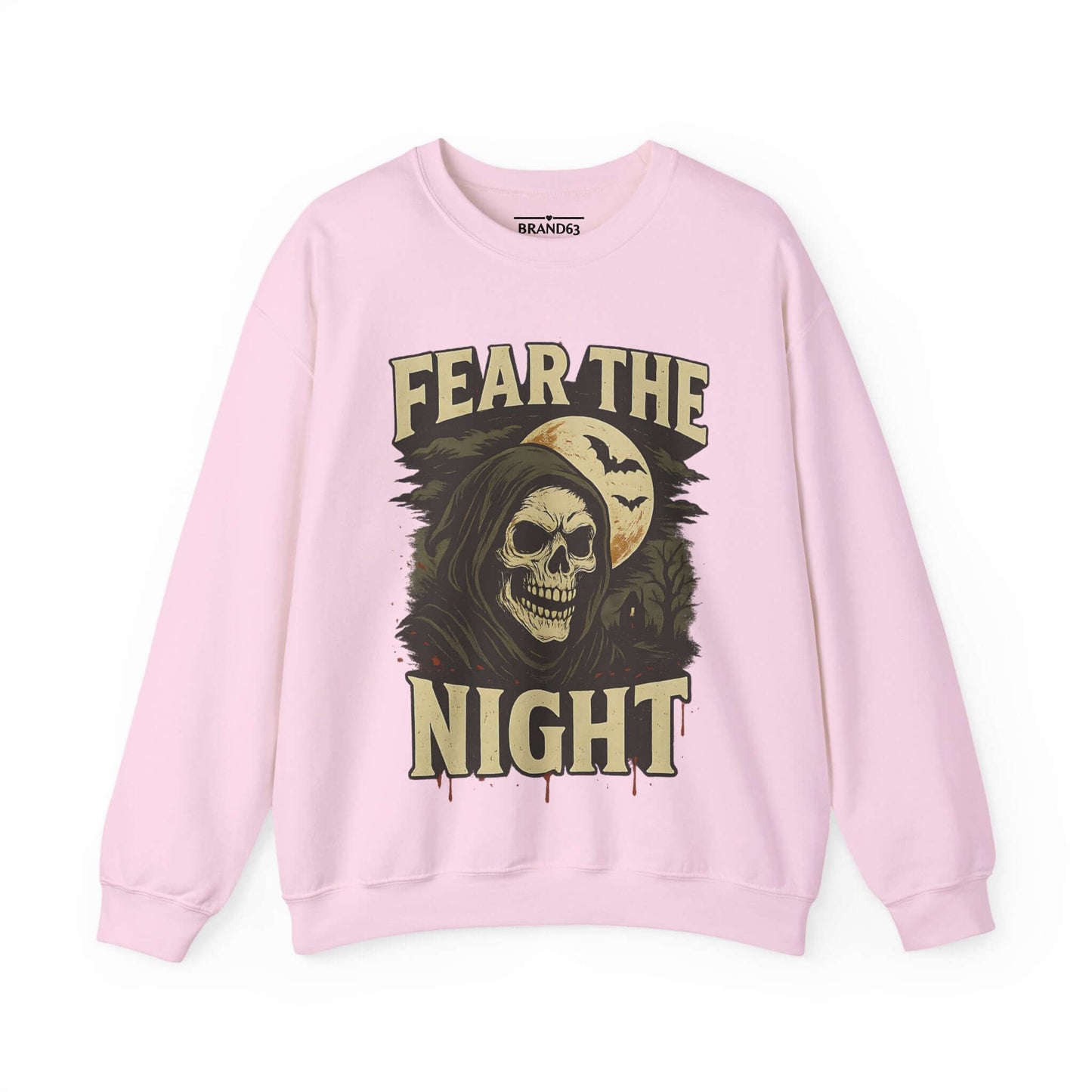 Scary Halloween Skull Sweatshirt, Brand63